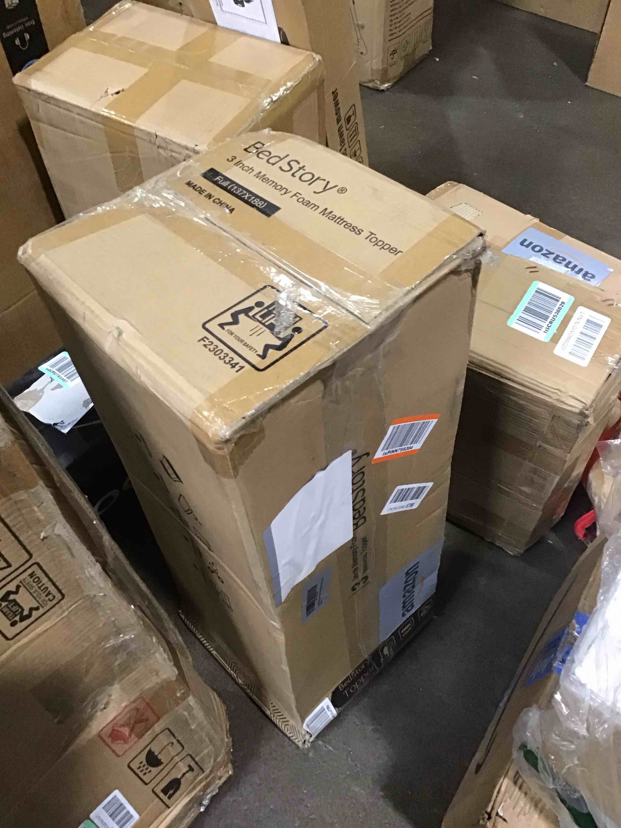 BedStory 3 Inch Mattress Topper Full Gel Infused Memory Foam Mattress