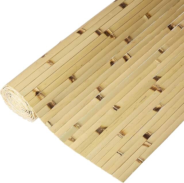 FOREVER BAMBOO Interior Décor Wainscoting Bamboo Wall Panel, Natural Sand