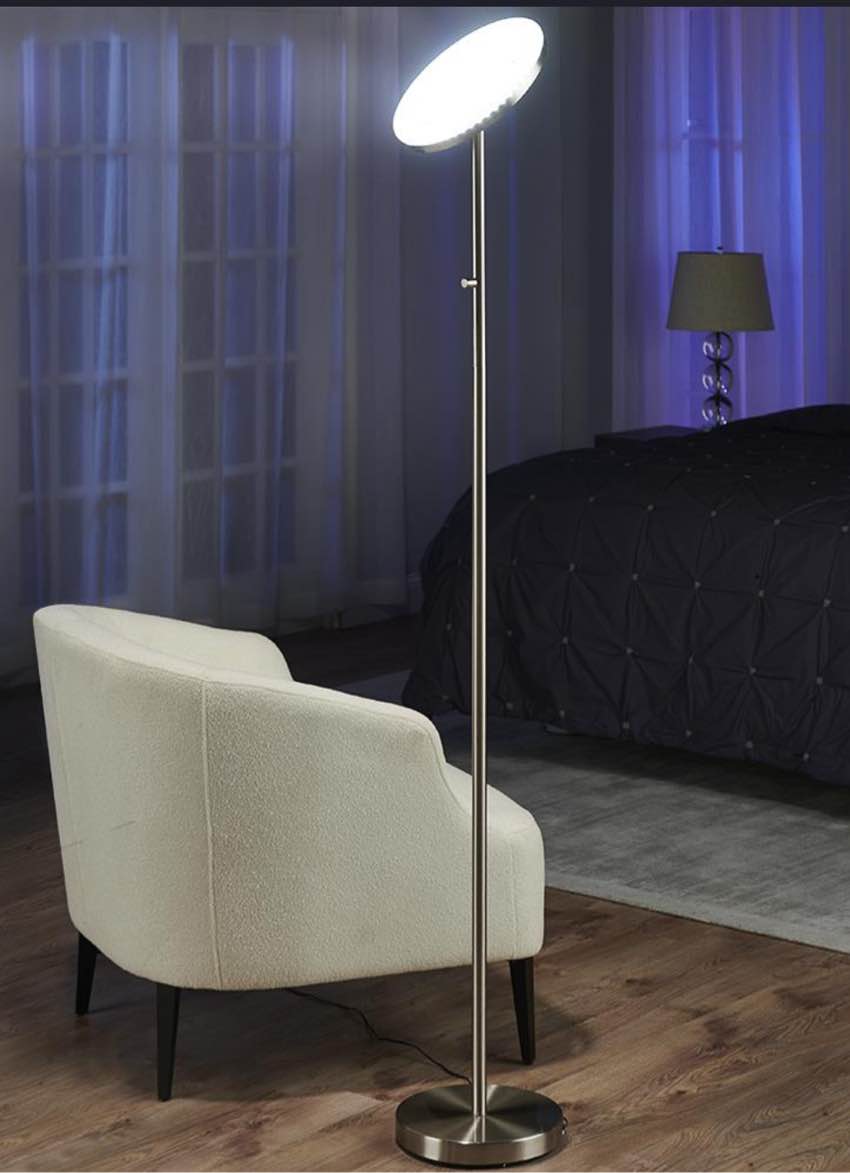 The World's Brightest Torchiere Lamp