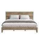 Allyannah Levison Platform Bed With Headboard size Queen 