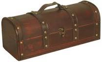Minnesota Trunk Wood Decorative Storage Box
