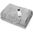 HBT Electric Fleece Heated Throw Blanket