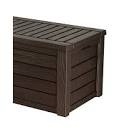 Keter Westwood 150 Gallon Large Durable Resin Outdoor Storage and Organization Deck Box For Patio Furniture and Supplies