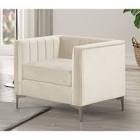(incomplete) Louis 83.82Cm Wide Velvet Club Chair