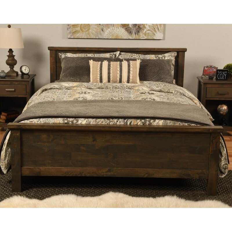 ( incomplete) Decker Queen Solid Wood Platform Bed, Mattress Not Included