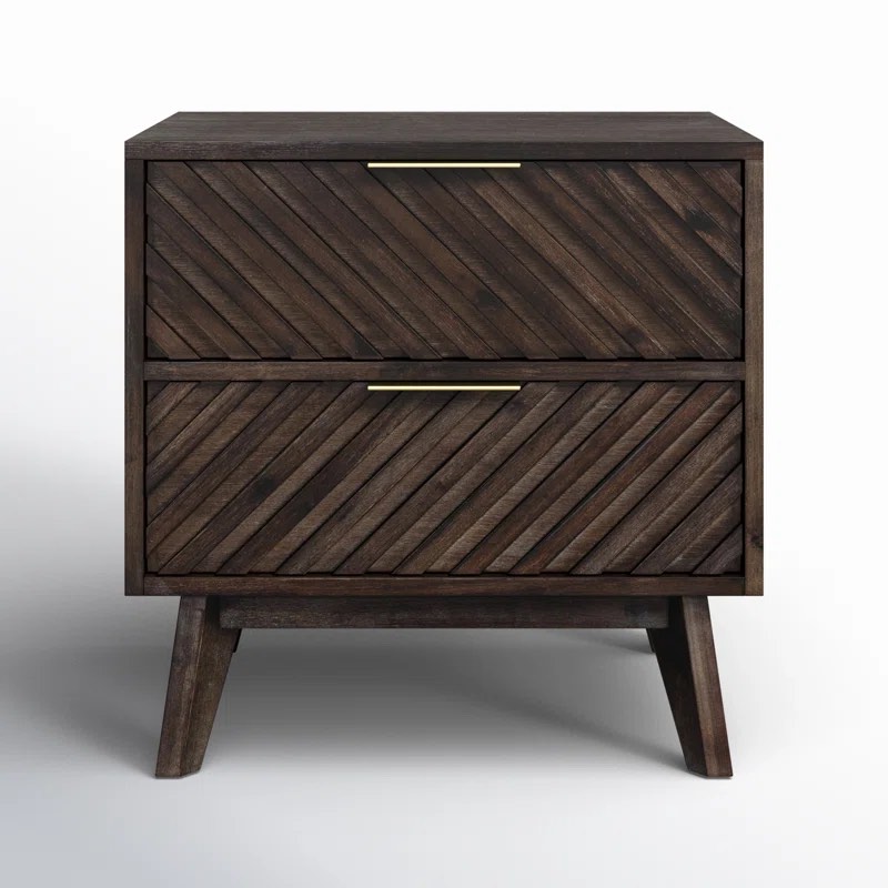 Izza Solid Wood Nightstand