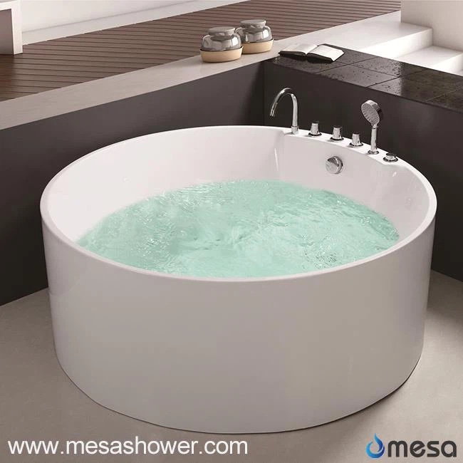 est Quality Round Acrylic Freestanding Bathtub with Upscale ... www.mesashower.com › Products › Freestanding Tubs › Pedestal Bathtub Acrylic bathtub with fiberglass reinforcement. ?Advanced technology for seamless design. ?10 Year Limited Warranty. ?Made in China.,similar 