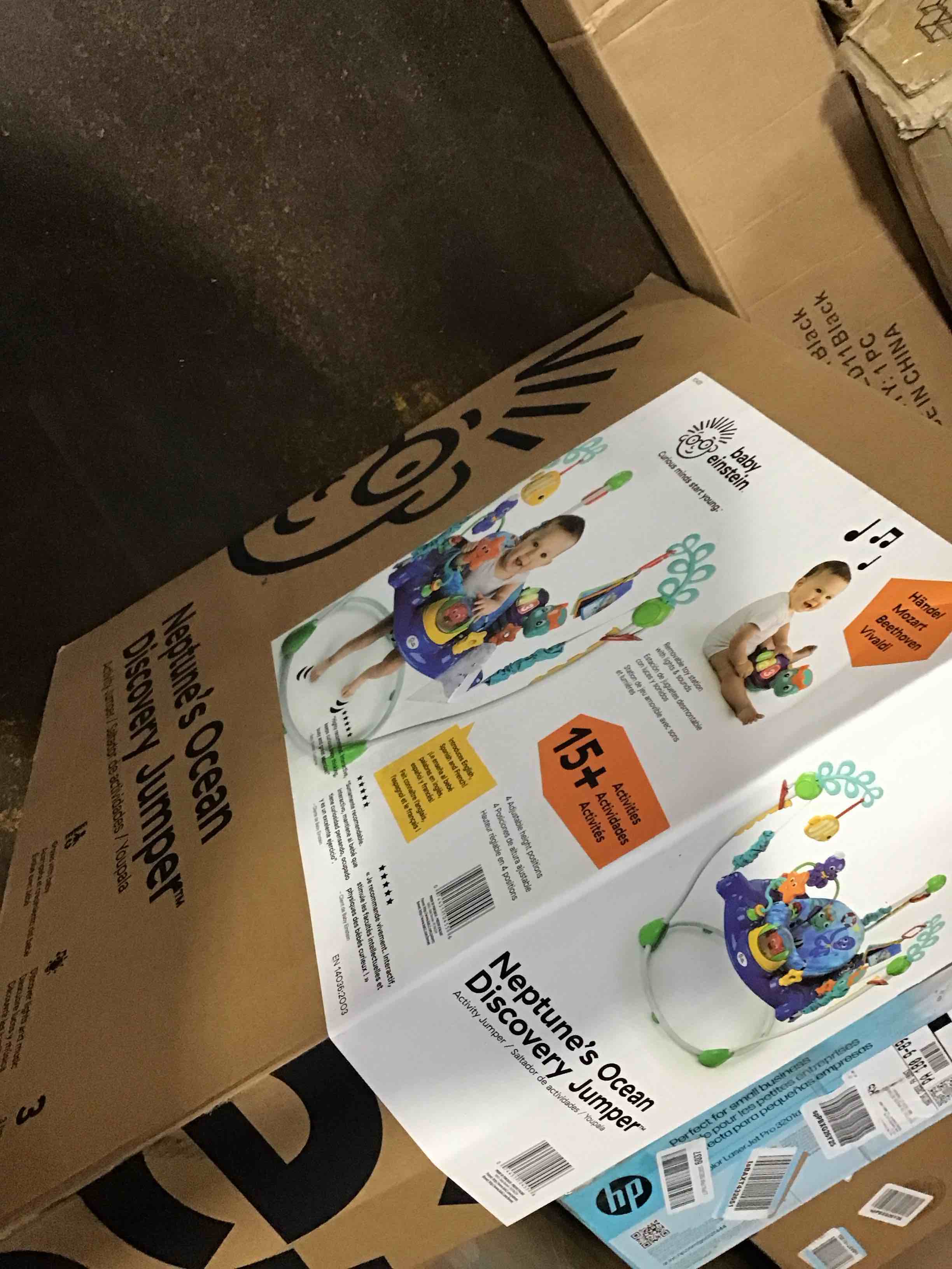 Baby Einstein Neptune's Ocean Discovery Activity Jumper, Ages 6 months