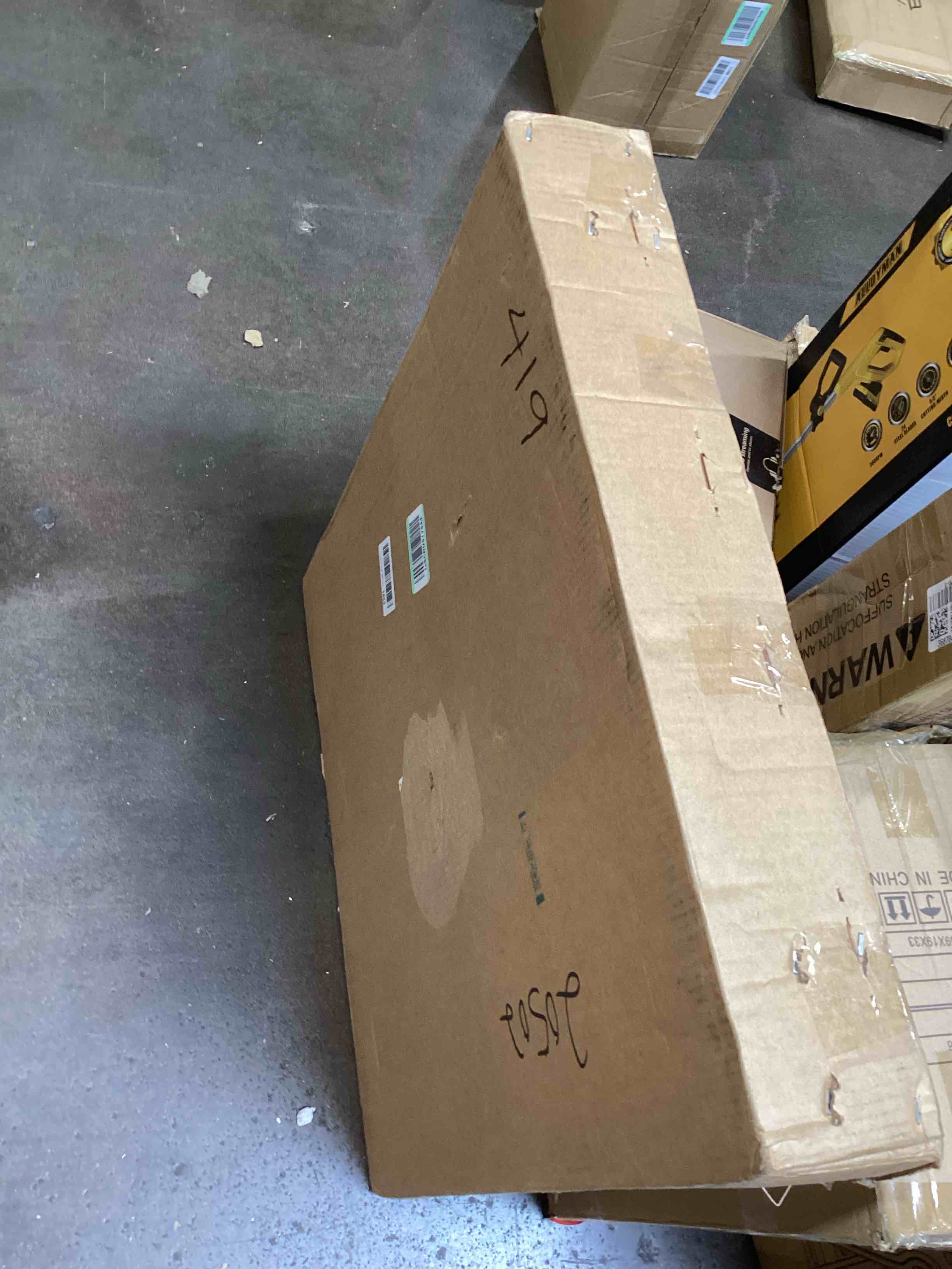 20×20 Inches Clear Acrylic Sturdy Serving Tray Decorative Ottoman