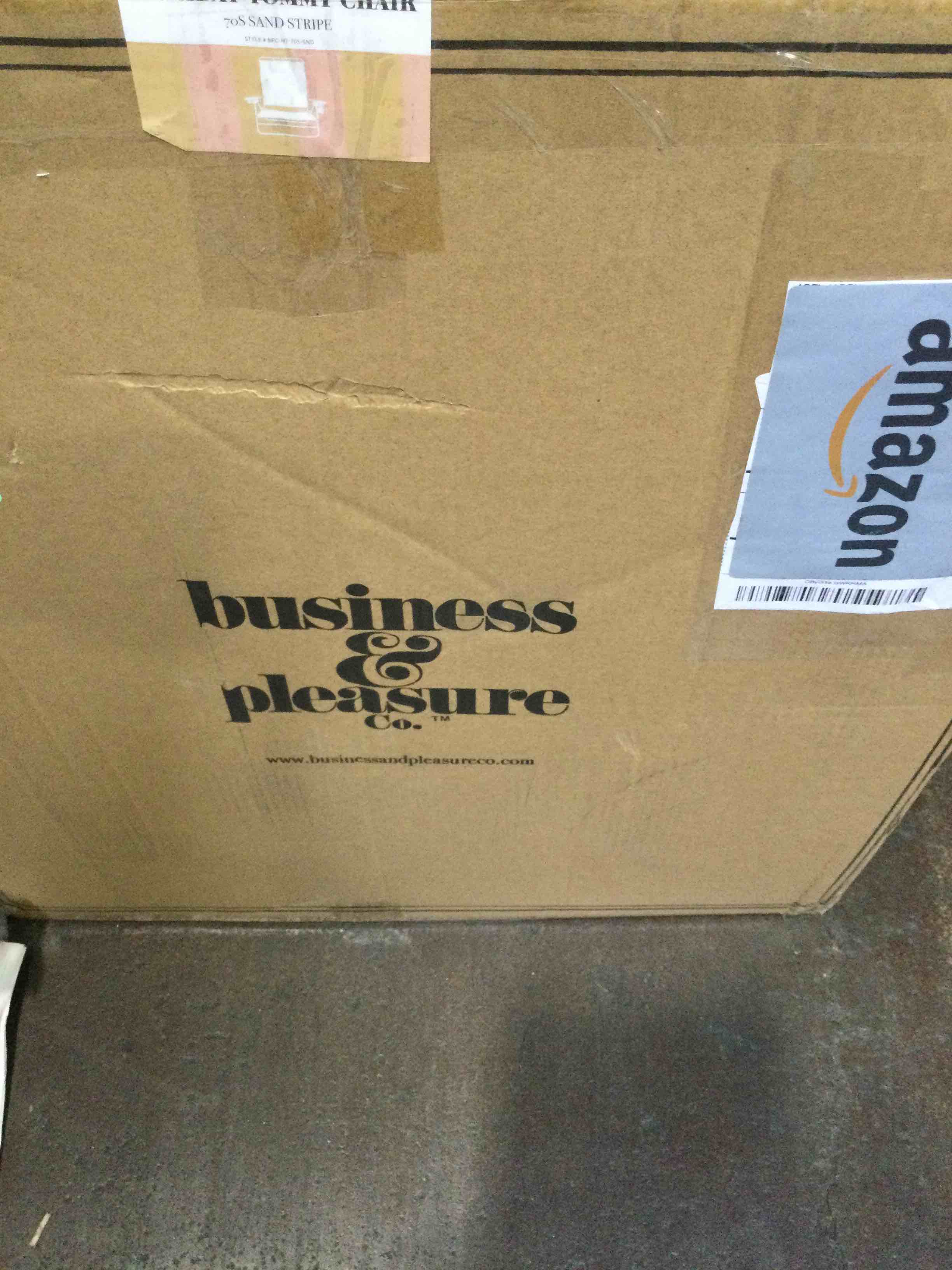 Business & Pleasure. Holiday Tommy Chair