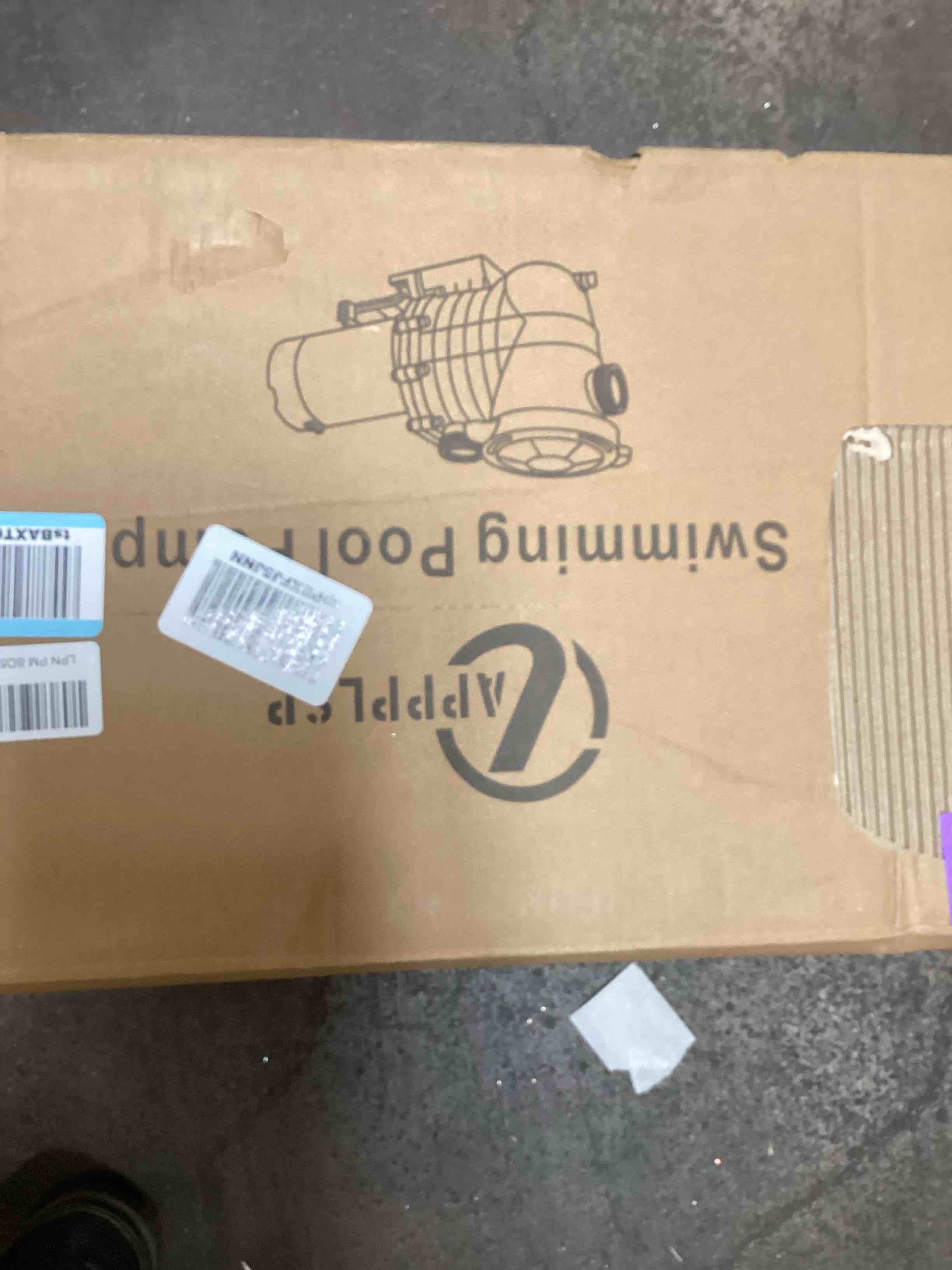 110V Swimming Pool Pump 111GPM 2HP Filter Garden lnground and Above