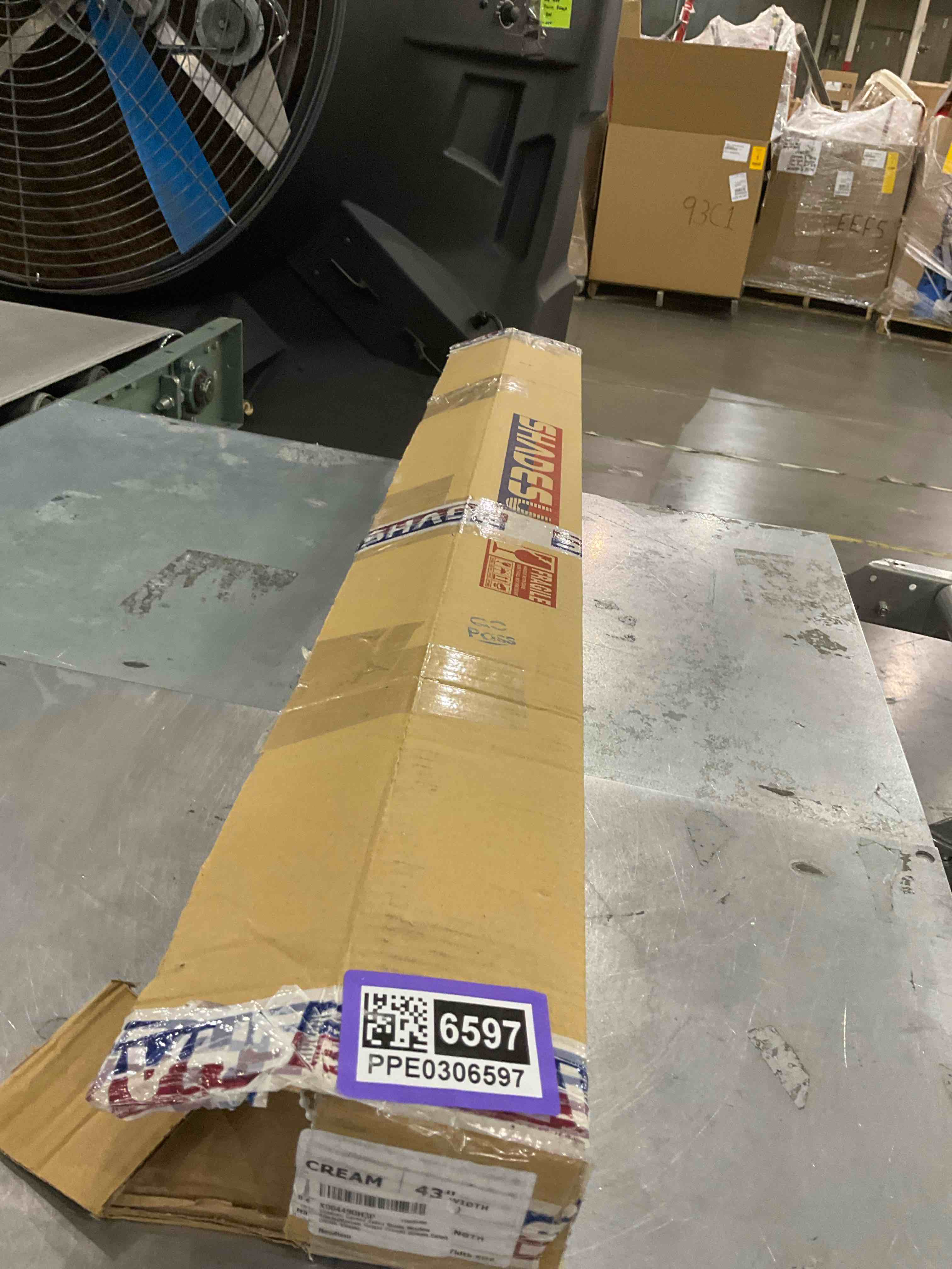  SharesU Corded Zebra Shade Window Blinds(Maxium Height 72inch) (Gream Color) (Width 43inch) Newitem