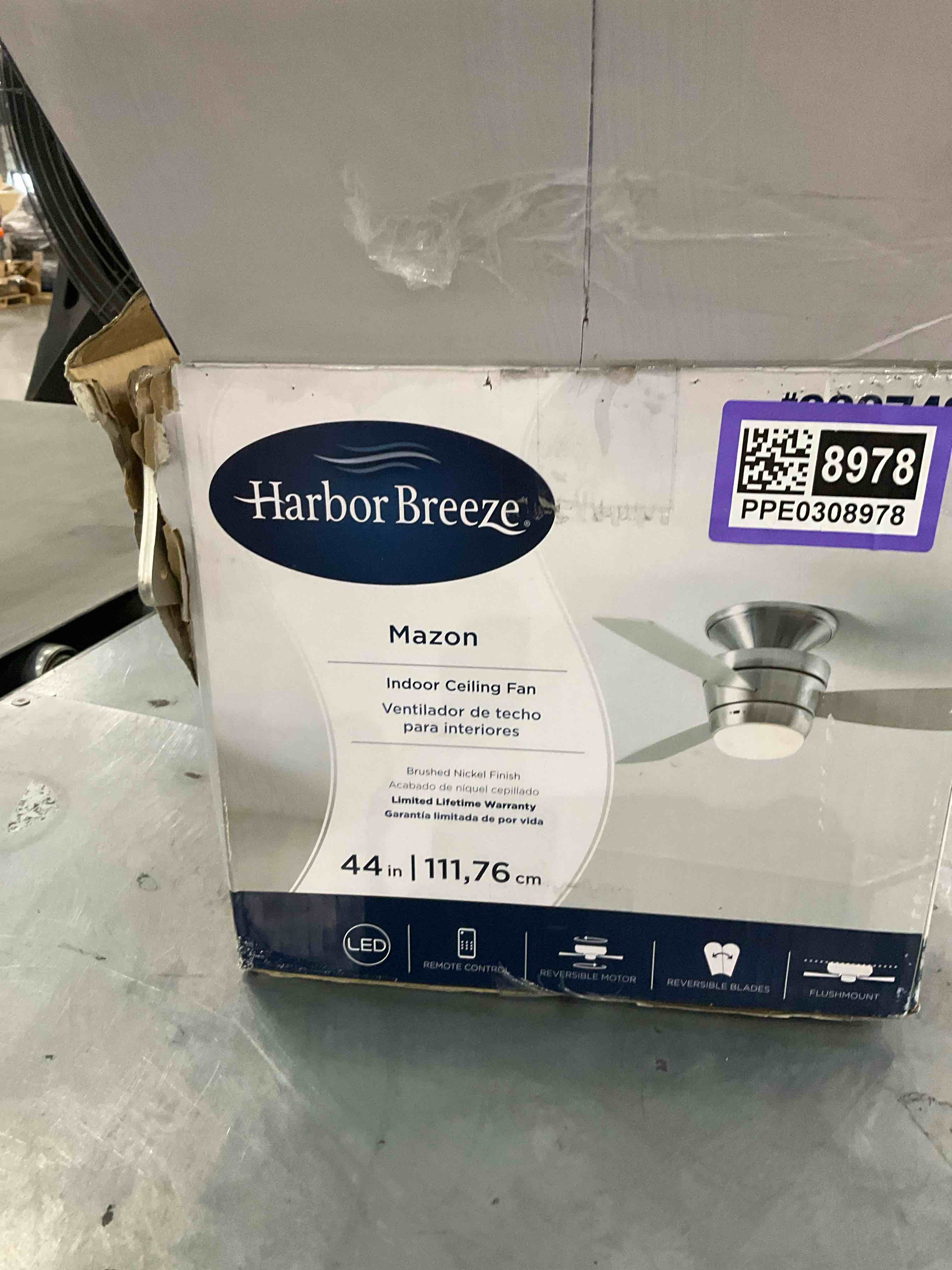 Harbor Breeze Monroem LED Indoor Ceiling Fan