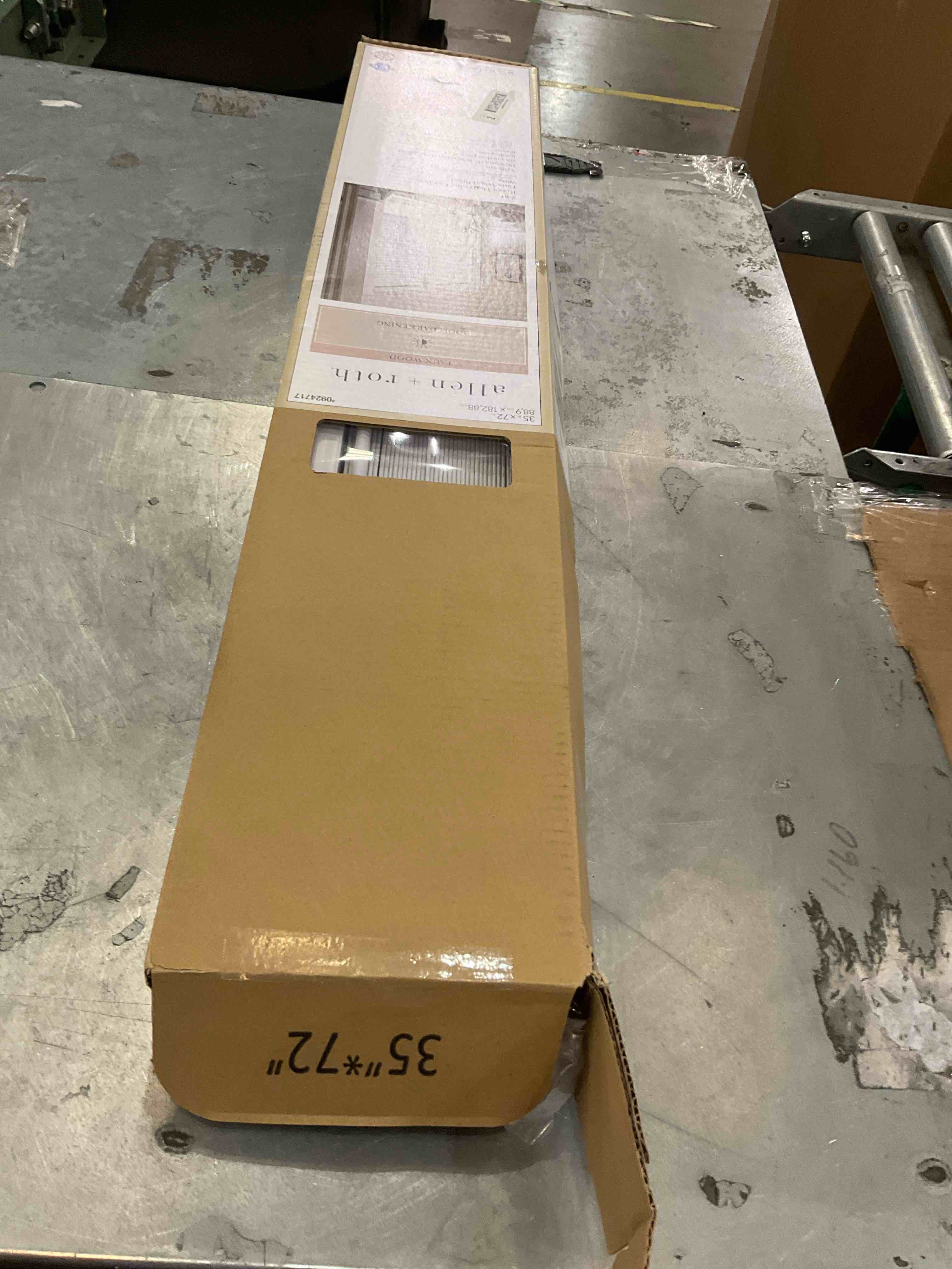 allen + roth Cordless Faux Wood Blinds 