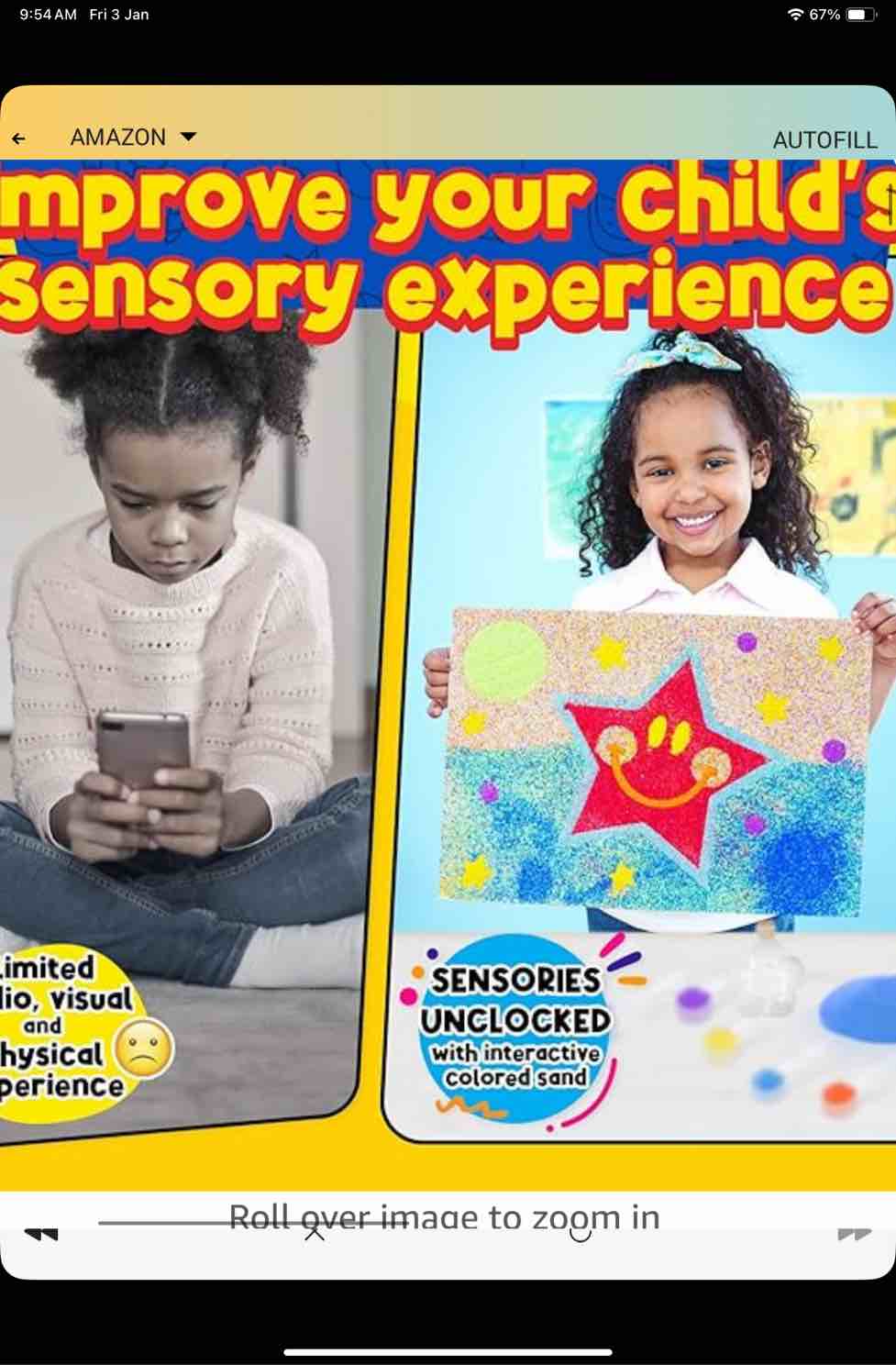 JJ CARE Colored Sand (10 Bottles)