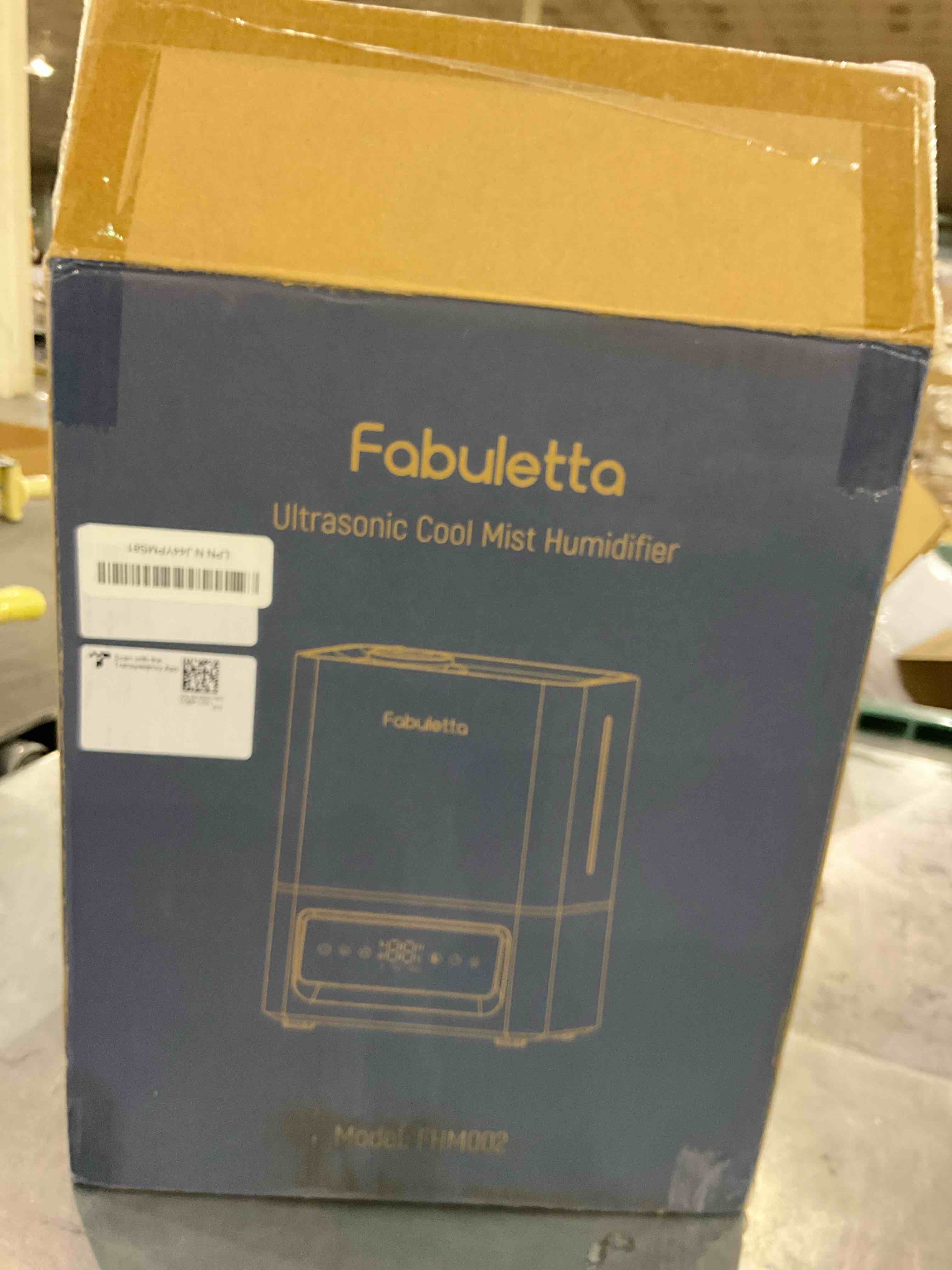 FABULETTA Humidifiers for Bedroom, Warm and Cool Mist Humidifier Large Room for Home