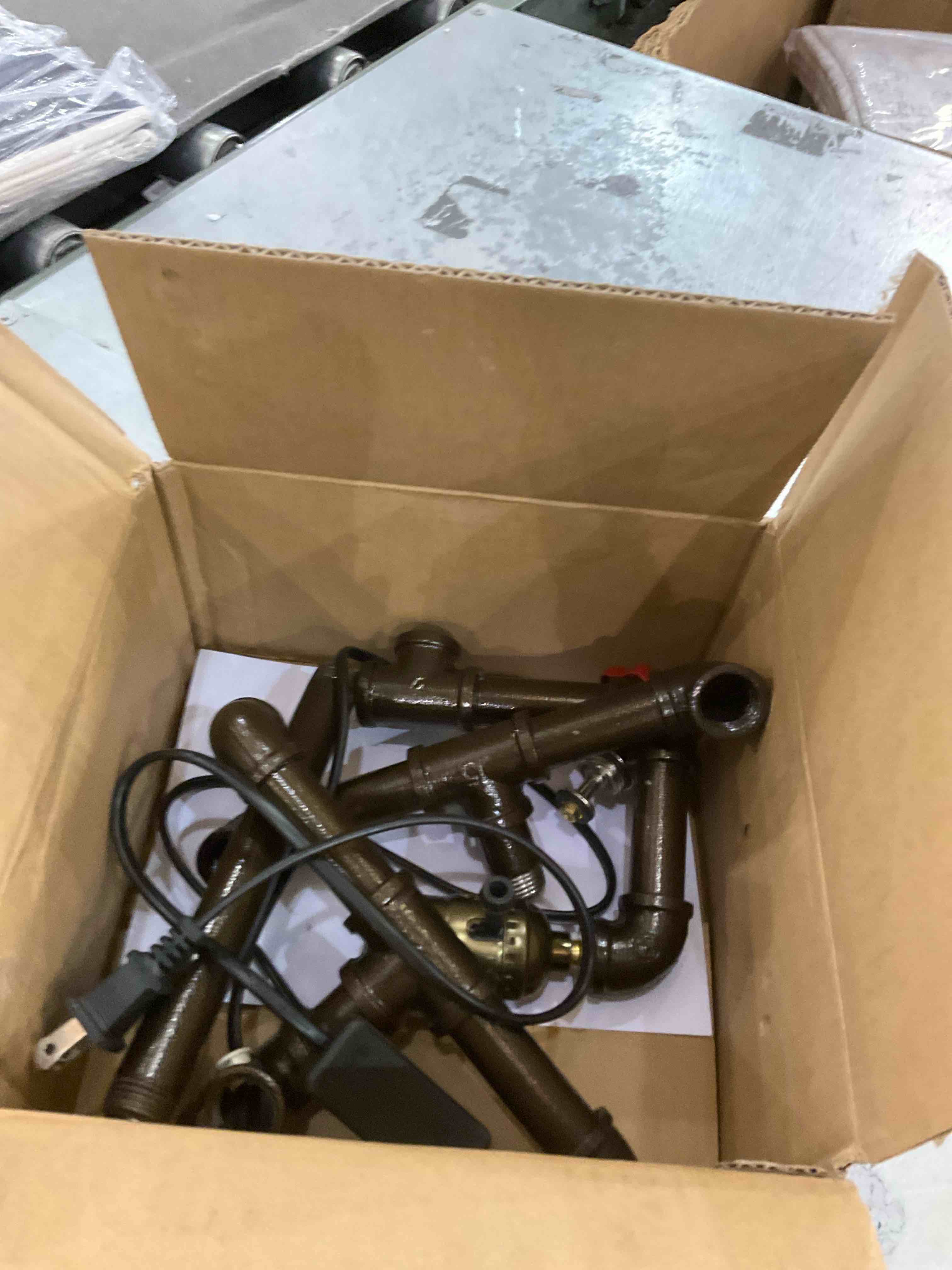 Chickerell 13.7" Brown Desk Lamp