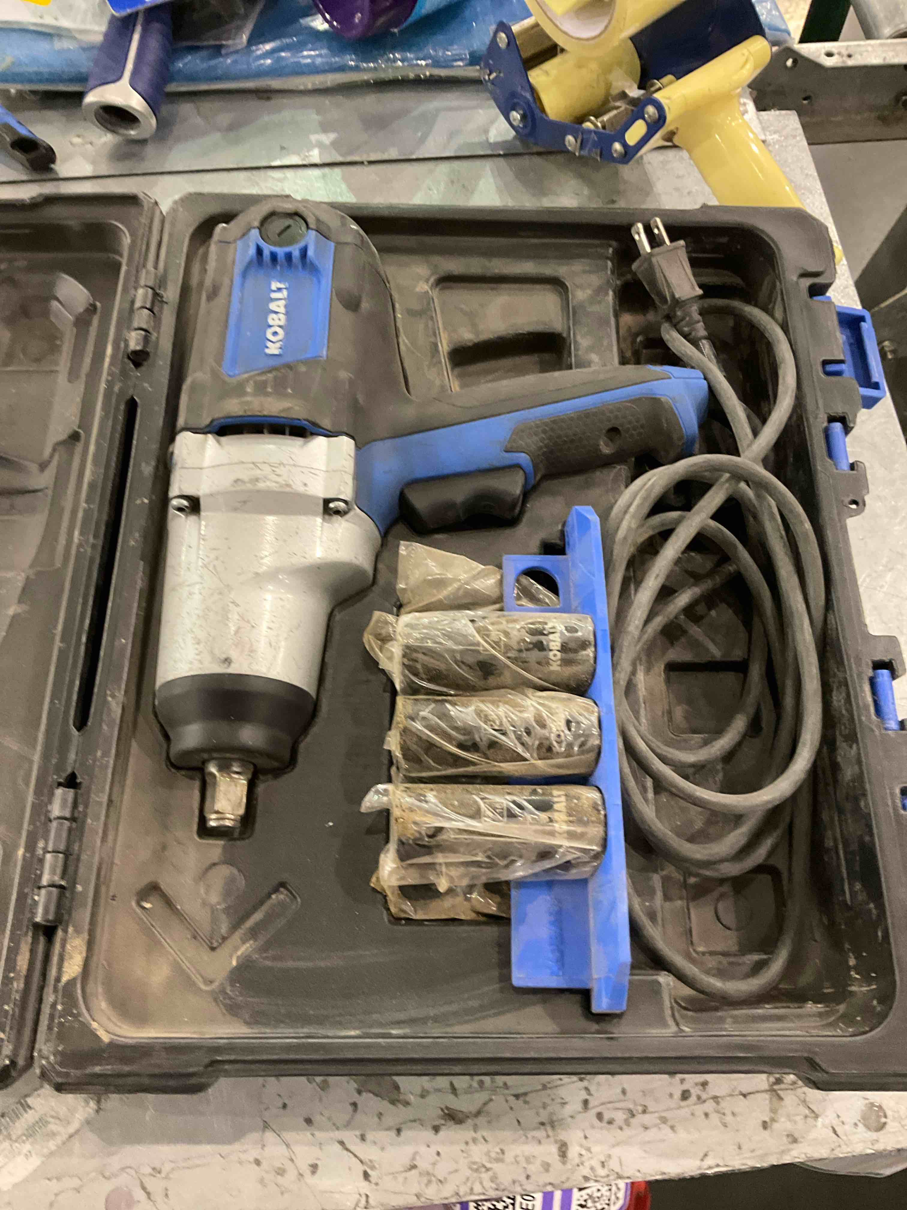 Kobalt 8-Amp 1/2-in Drive Corded Impact Wrench (Charger Not Included) Item #28180 | Model #6904 Shop Kobalt 4.6 304 $149.00 $149.00 A blue MyLowe's Rewards Credit Card. $