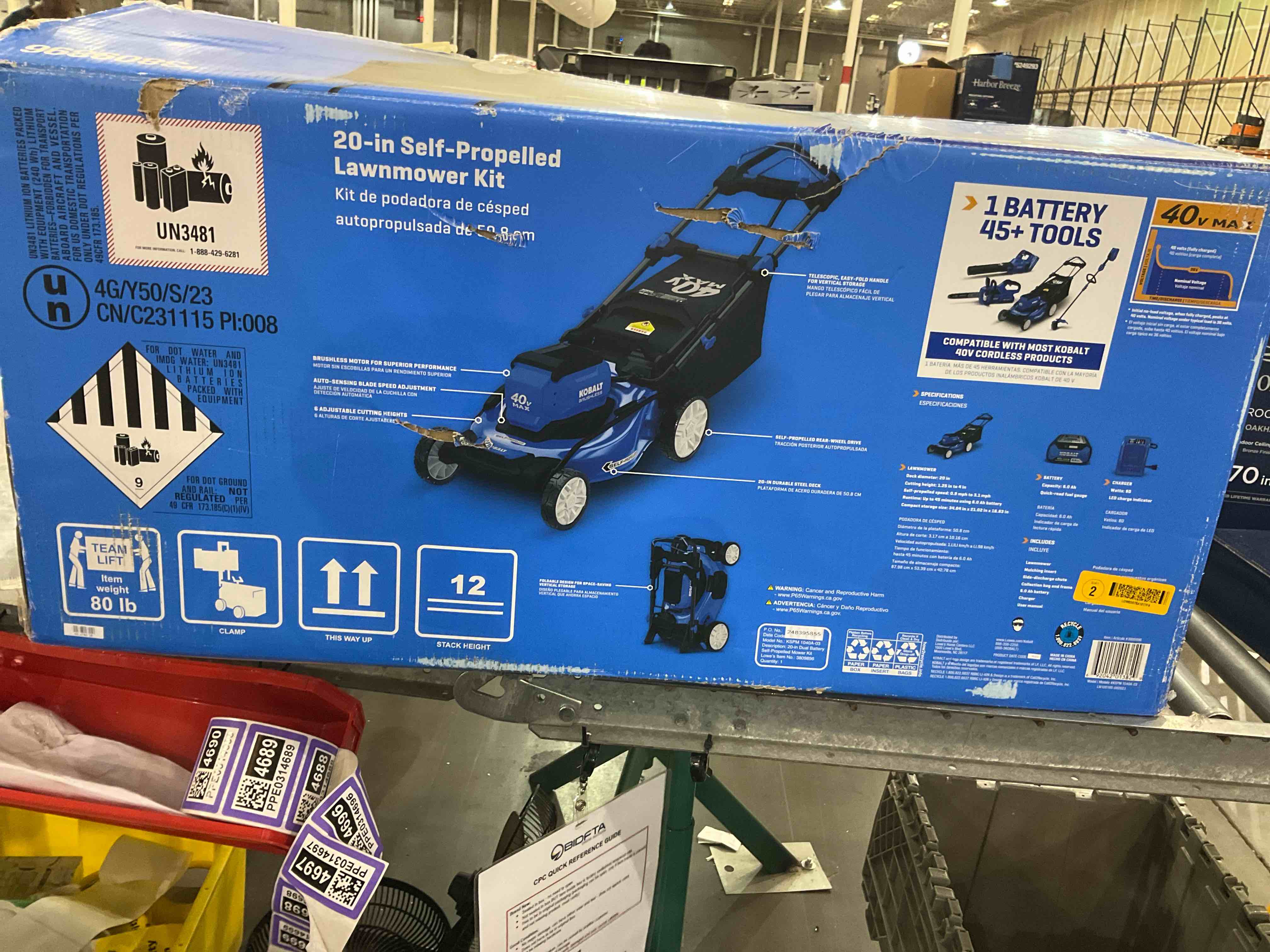 Kobalt Gen4 40-volt 20-in Cordless Push Lawn Mower 6 Ah (1-Battery and Charger Included) Item #3809909 | Model #KPM 1040A-03 Shop Kobalt  4.3 1222  Kobalt KPM 1040A-03 Gen4 40-volt 20-in Cordless Push Lawn Mower 6 Ah (1-Battery and Charger Included) Kobalt  #KPM 1040A-03 - Video Thumbnail2 Kobalt KPM 1040A-03 Cordless-Elec-Push-Mowers - View #2 Kobalt KPM 1040A-03 Cordless-Elec-Push-Mowers - View #3 Kobalt KPM 1040A-03 Cordless-Elec-Push-Mowers - View #4 Kobalt KPM 1040A-03 Cordless-Elec-Push-Mowers - View #5 Kobalt KPM 1040A-03 Cordless-Elec-Push-Mowers - View #6 Kobalt KPM 1040A-03 Cordless-Elec-Push-Mowers - View #7 Kobalt KPM 1040A-03 Cordless-Elec-Push-Mowers - View #8 Kobalt KPM 1040A-03 Cordless-Elec-Push-Mowers - View #9 Kobalt KPM 1040A-03 Cordless-Elec-Push-Mowers - View #10 Kobalt KPM 1040A-03 Cordless-Elec-Push-Mowers - View #11 Kobalt KPM 1040A-03 Cordless-Elec-Push-Mowers - View #12 Kobalt KPM 1040A-03 Cordless-Elec-Push-Mowers - View #13 Kobalt KPM 1040A-03 Cordless-Elec-Push-Mowers - View #14 Kobalt KPM 1040A-03 Cordless-Elec-Push-Mowers - View #15 Kobalt KPM 1040A-03 Cordless-Elec-Push-Mowers - View #16 Kobalt KPM 1040A-03 Cordless-Elec-Push-Mowers - View #17 Kobalt  #KPM 1040A-03 - Video Thumbnail3 Kobalt  #KPM 1040A-03 - ThreeD Thumbnail Kobalt  #KPM 1040A-03 - 360 Thumbnail 100+ bought last week 