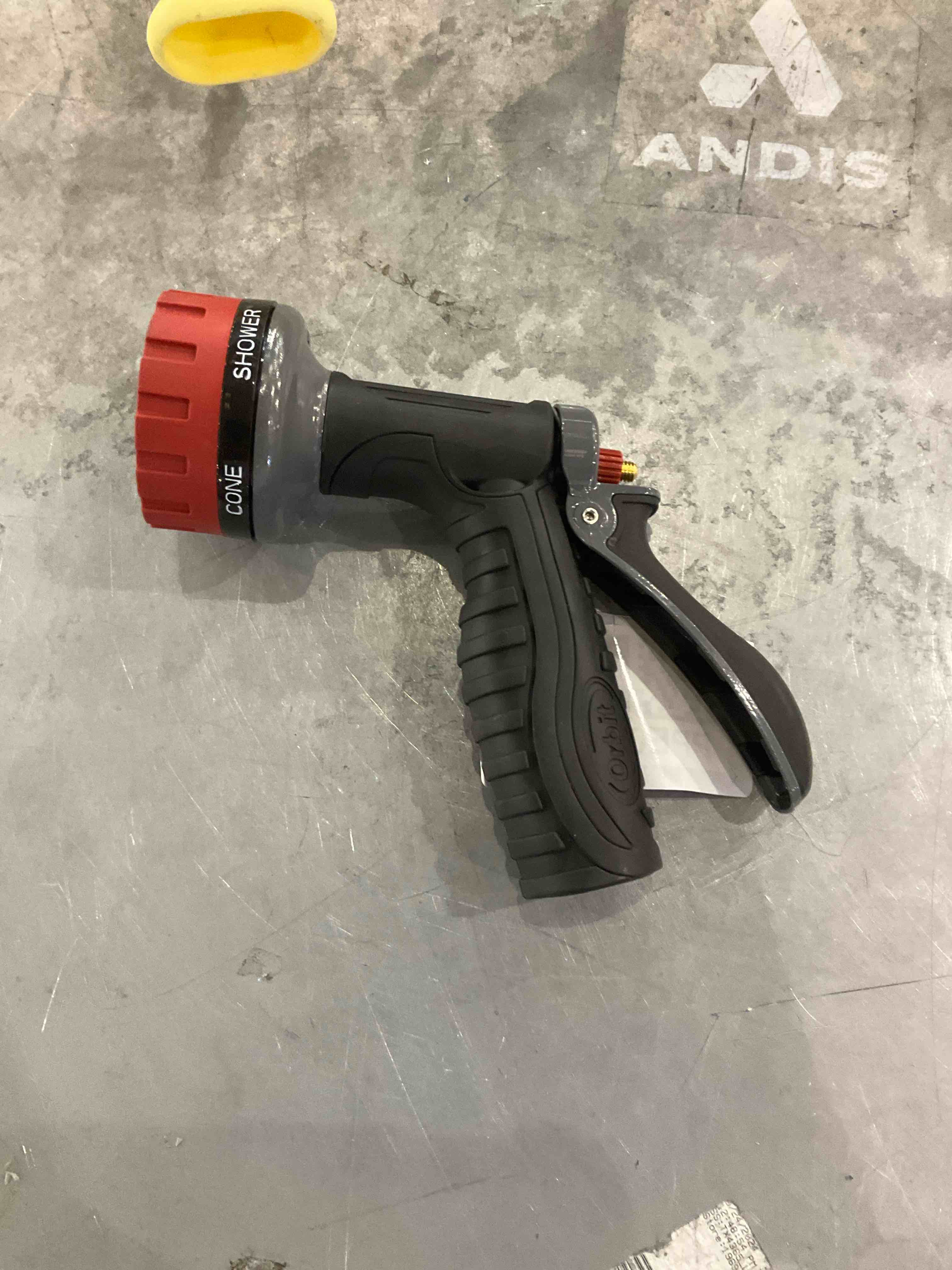 Orbit Pro Series Insulated Zinc Garden Hose Nozzle - Adjustable Spray, 5 Patterns, 5/8-in Fitting Size Item #2626664 | Model #26155 Shop Orbit