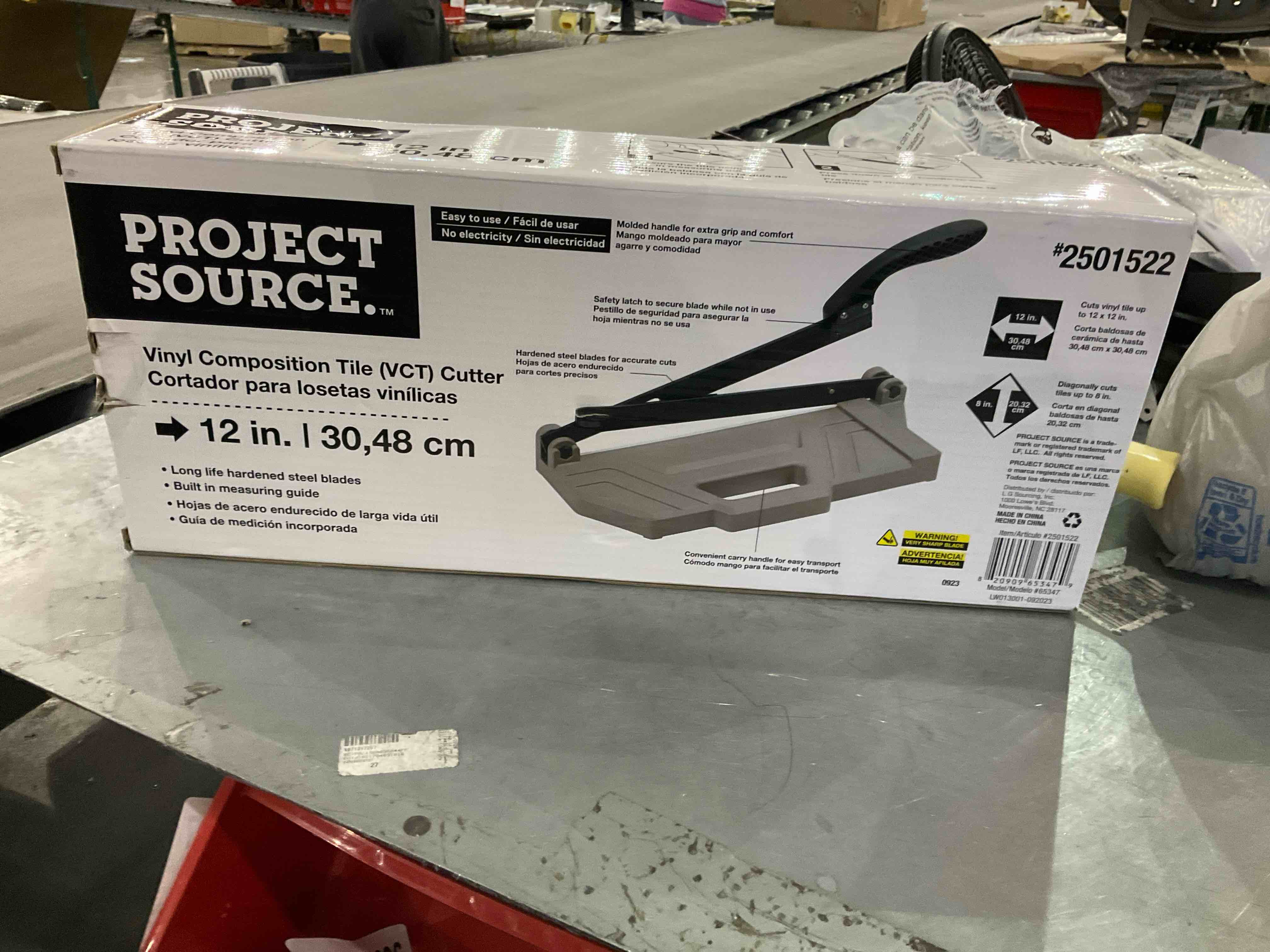 Roberts Cutting Tools & Blades 12 in. Quik-Cut Vinyl Tile VCT Cutter 30002