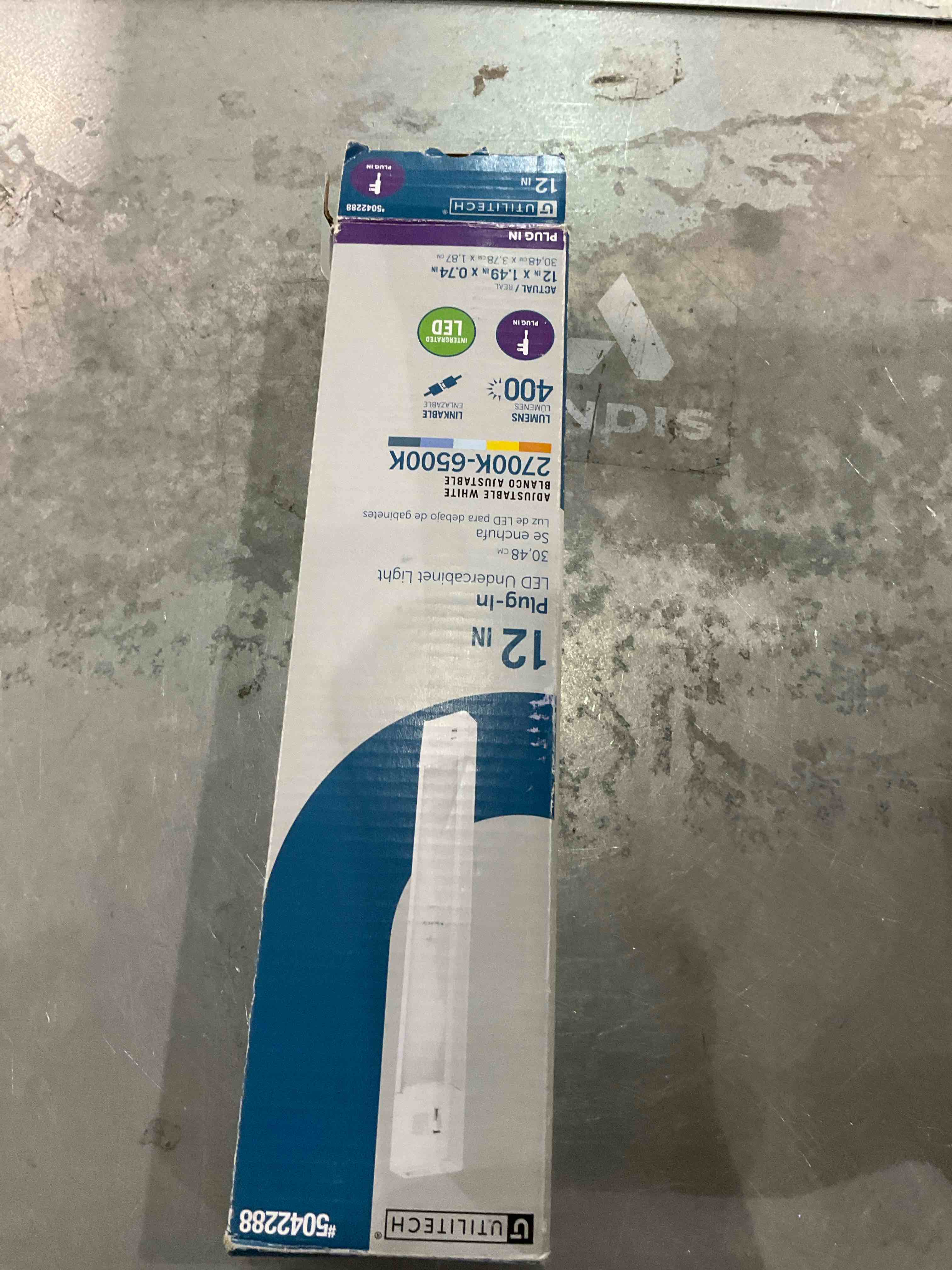 100+ bought last week Utilitech 24-in Plug-in LED Under Cabinet Strip Light Item #5042290 | Model #MXW1005-LED12K9027 Shop Utilitech  4.5 119  $37.03 $37.03