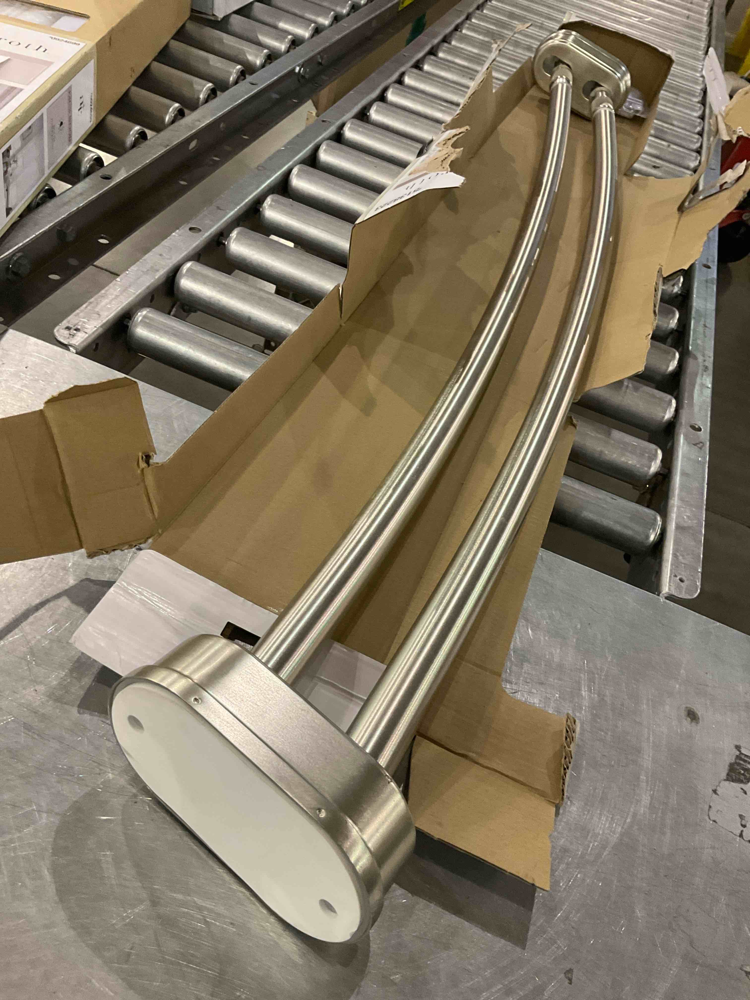 Zenna Home Rustproof Double Curved Shower Curtain Rod, Tool-Free Tension Mount Installation, Adjustable Shower Rod, 50 to 72 Inches, Bronze