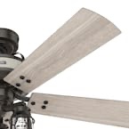 Questions and Answers for Hunter Oakland 52 in. Indoor Noble Bronze Ceiling Fan with Light Kit