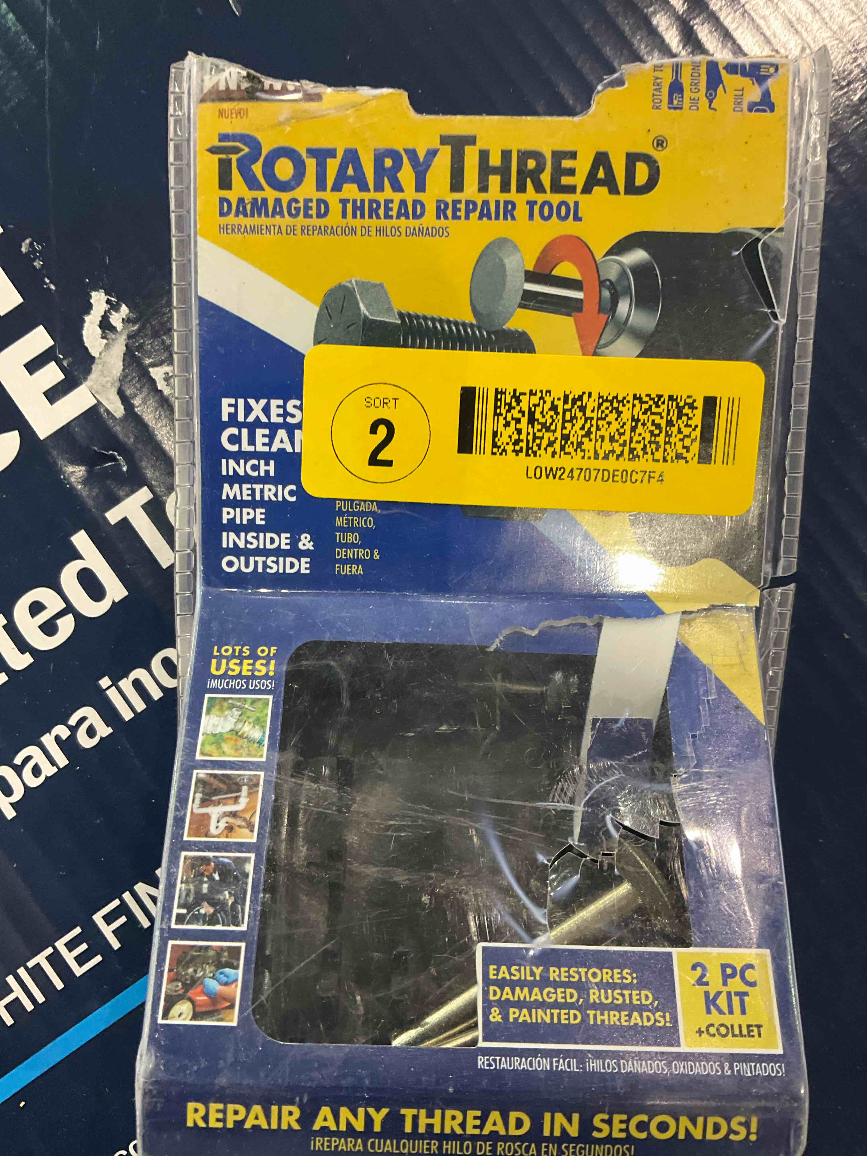 damaged thread repair tool 