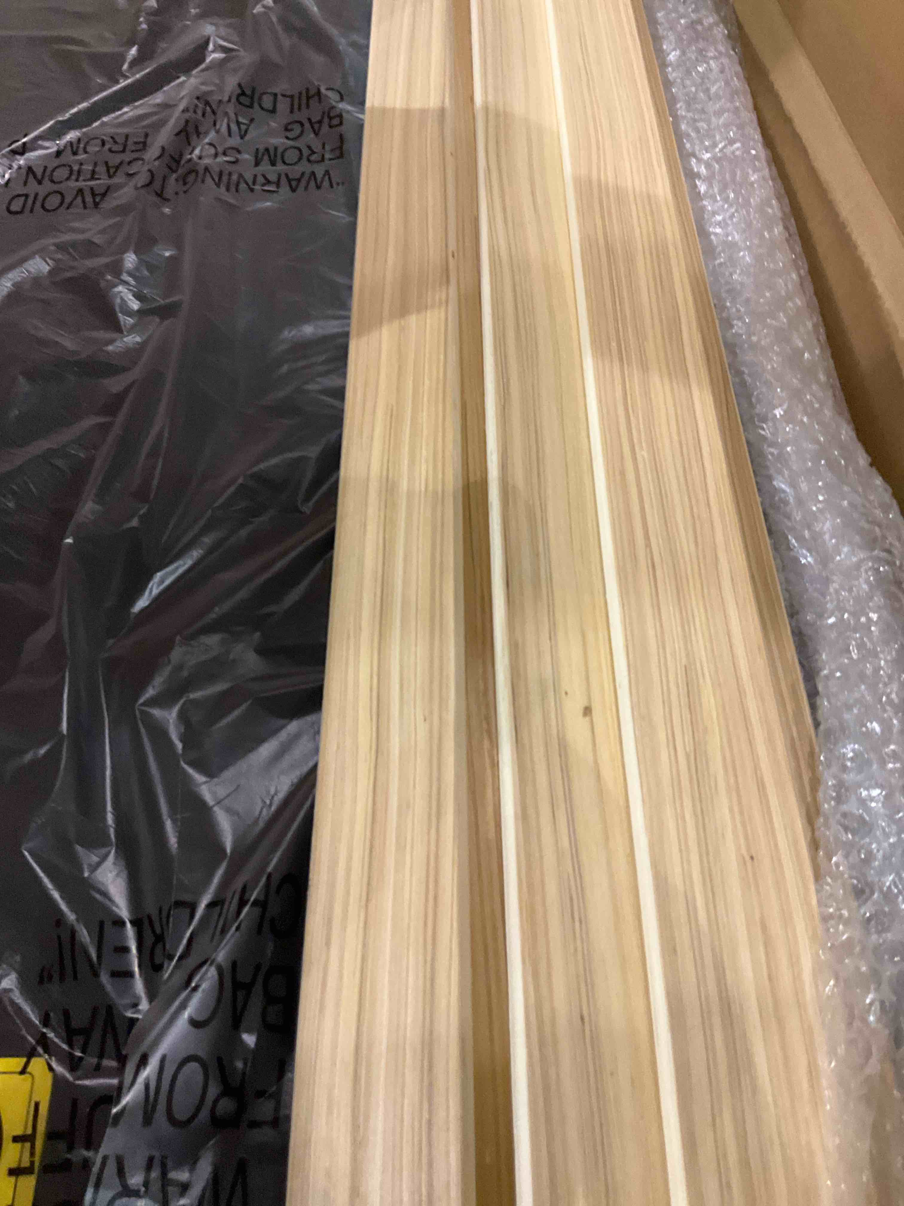 full light grey uphol stered platform bed 