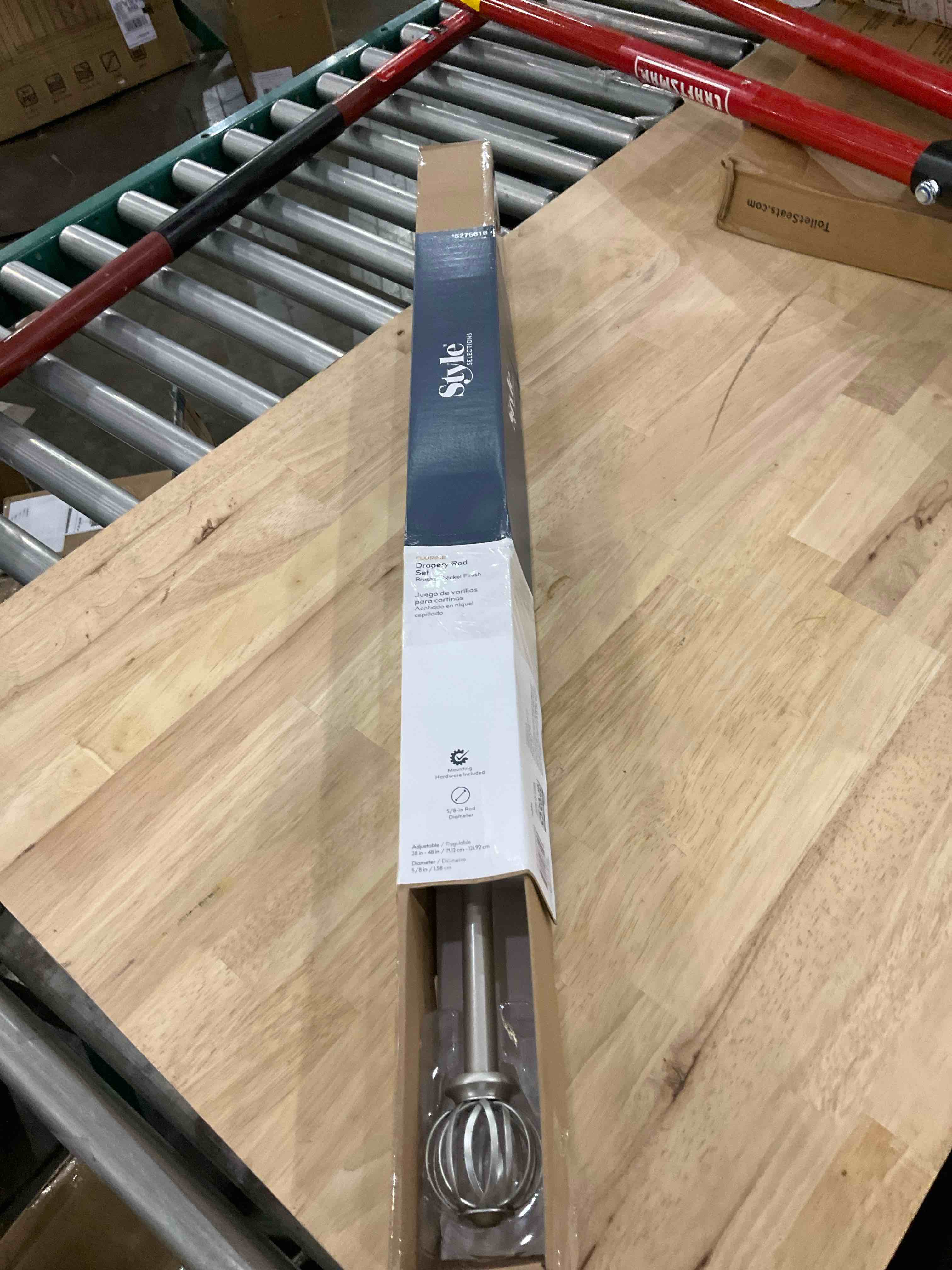 Florine drapery rod set