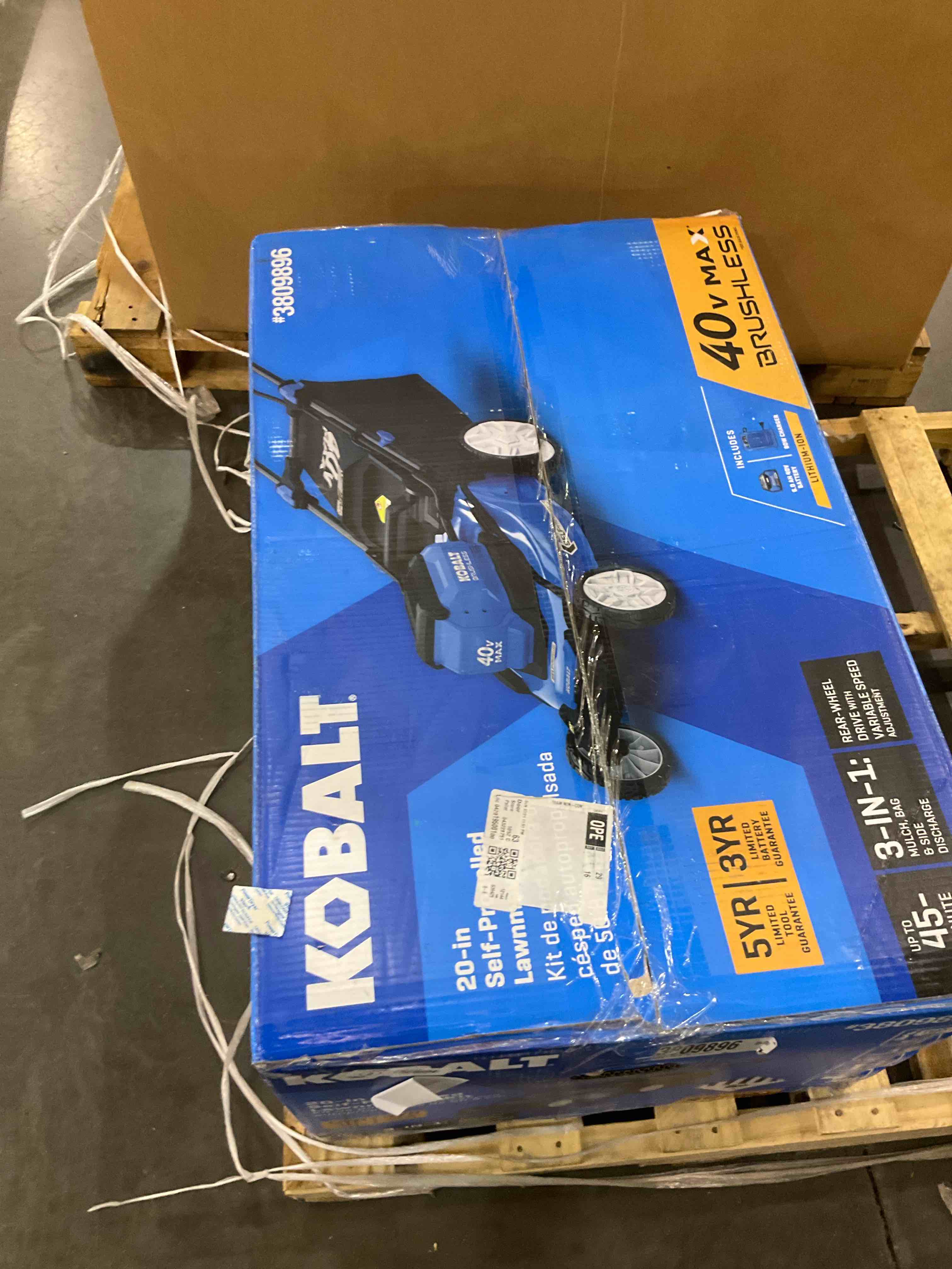 kobalt 20in lawn mower 