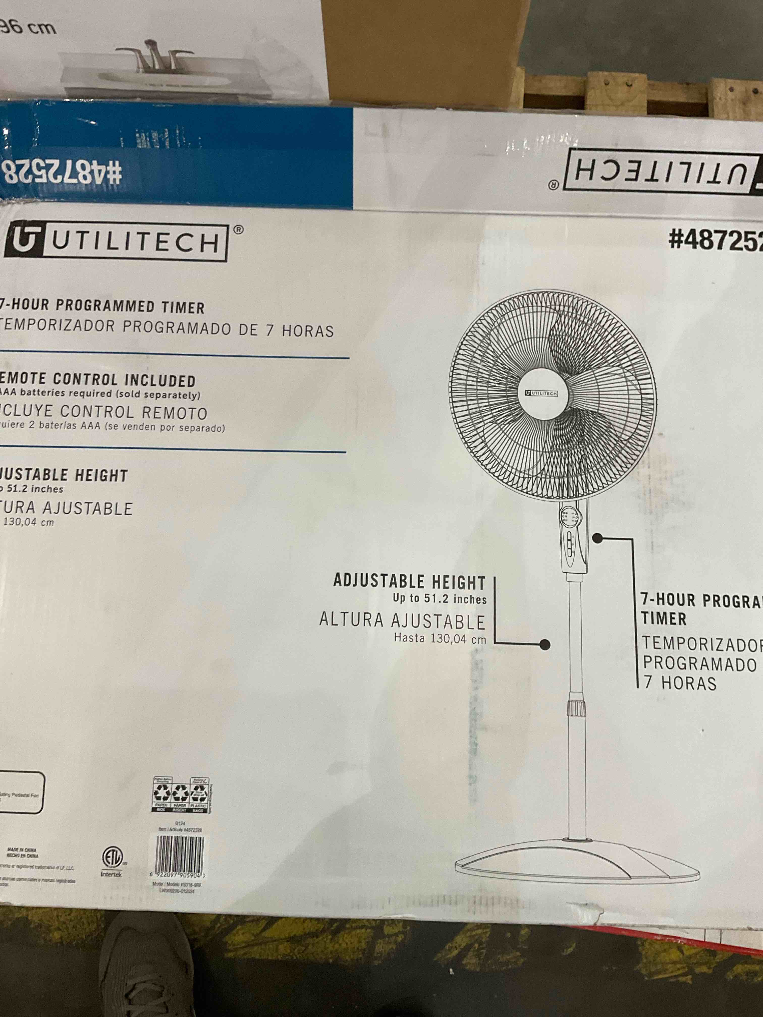 18 inch oscillating pedestal 