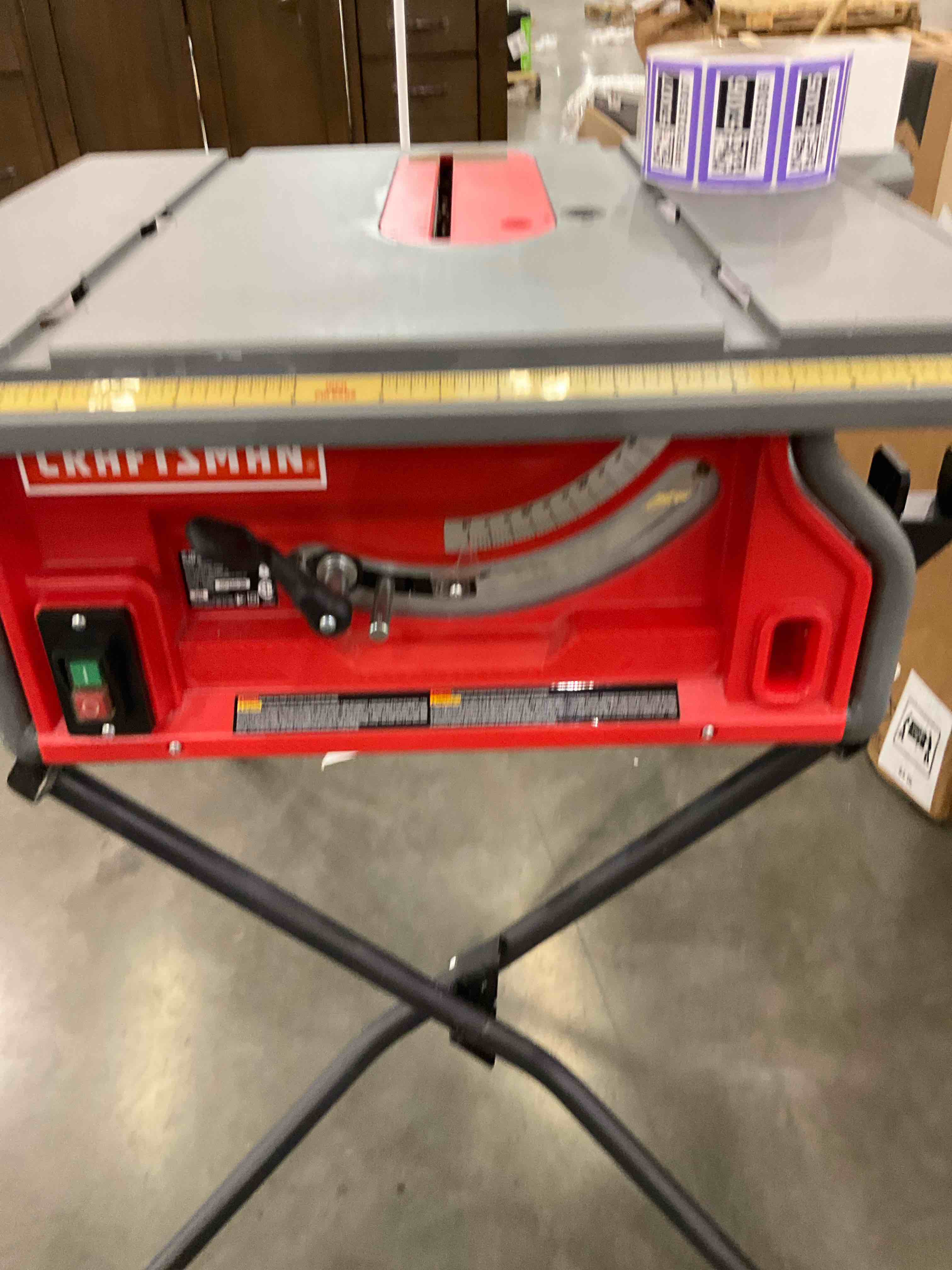 craftsman table saw