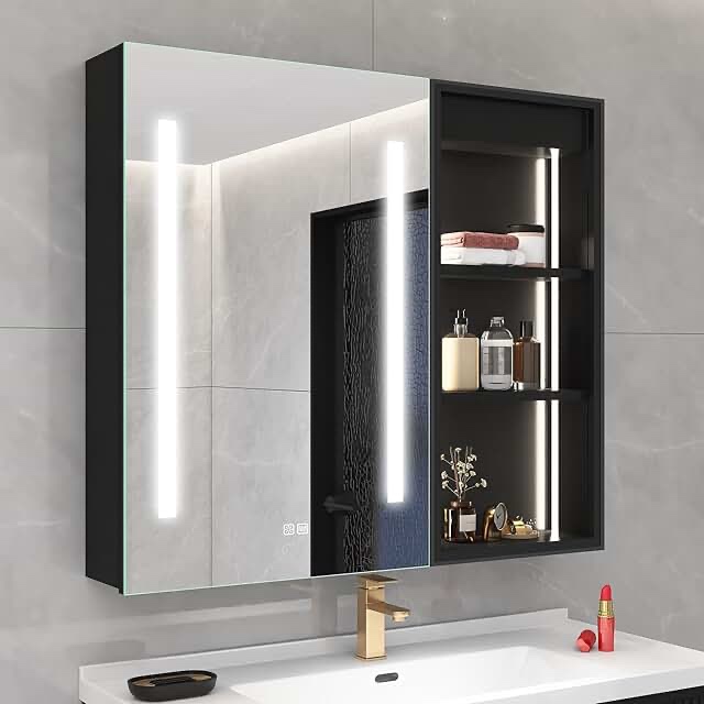 Bathroom Mirror with Storage 