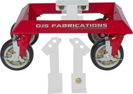 DJS Fabrications Red Universal Car Dolly System 