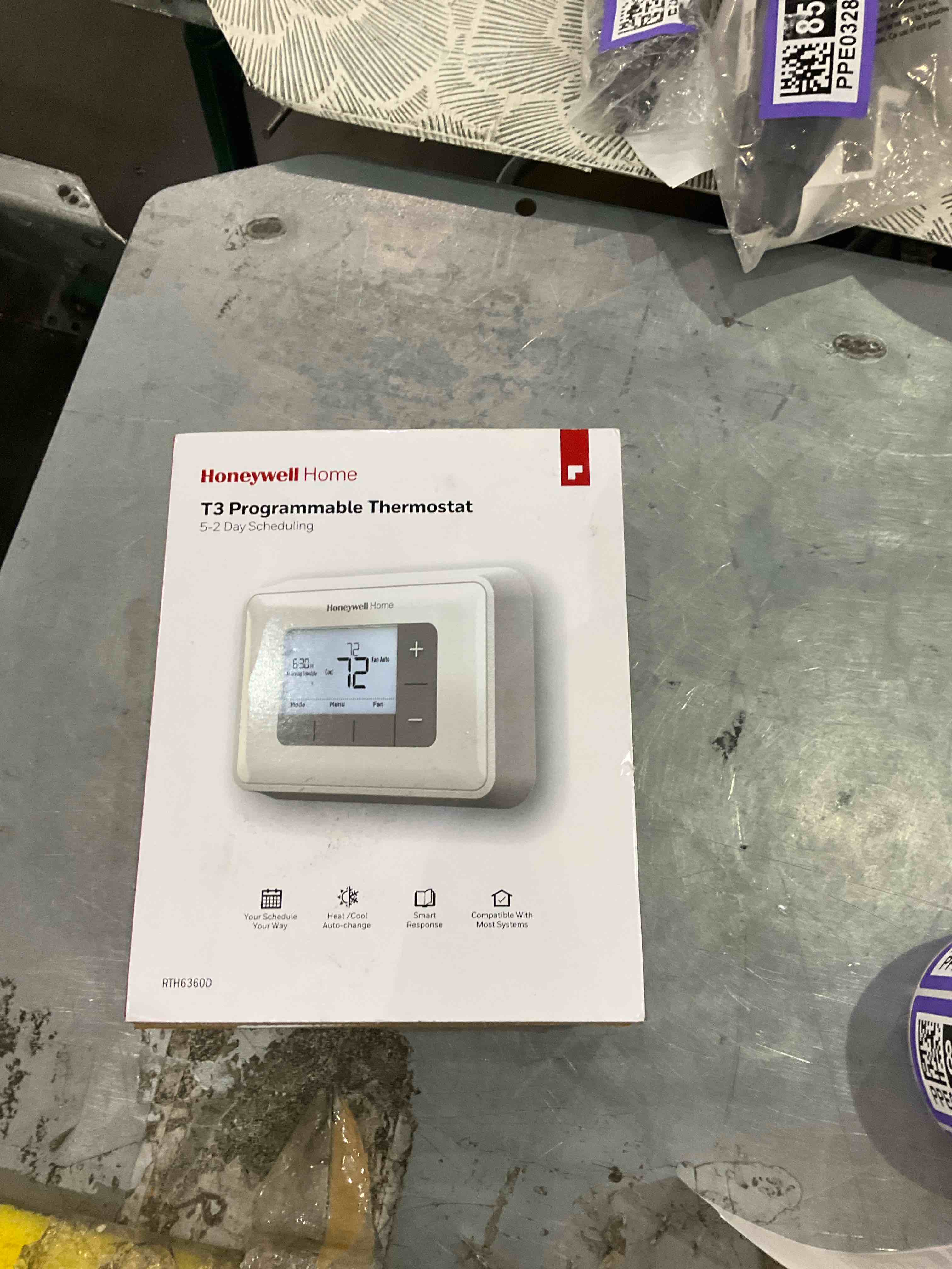 Honeywell TH6320ZW2003 T6 Pro Series Z-Wave Stat Thermostat &, Smart Home