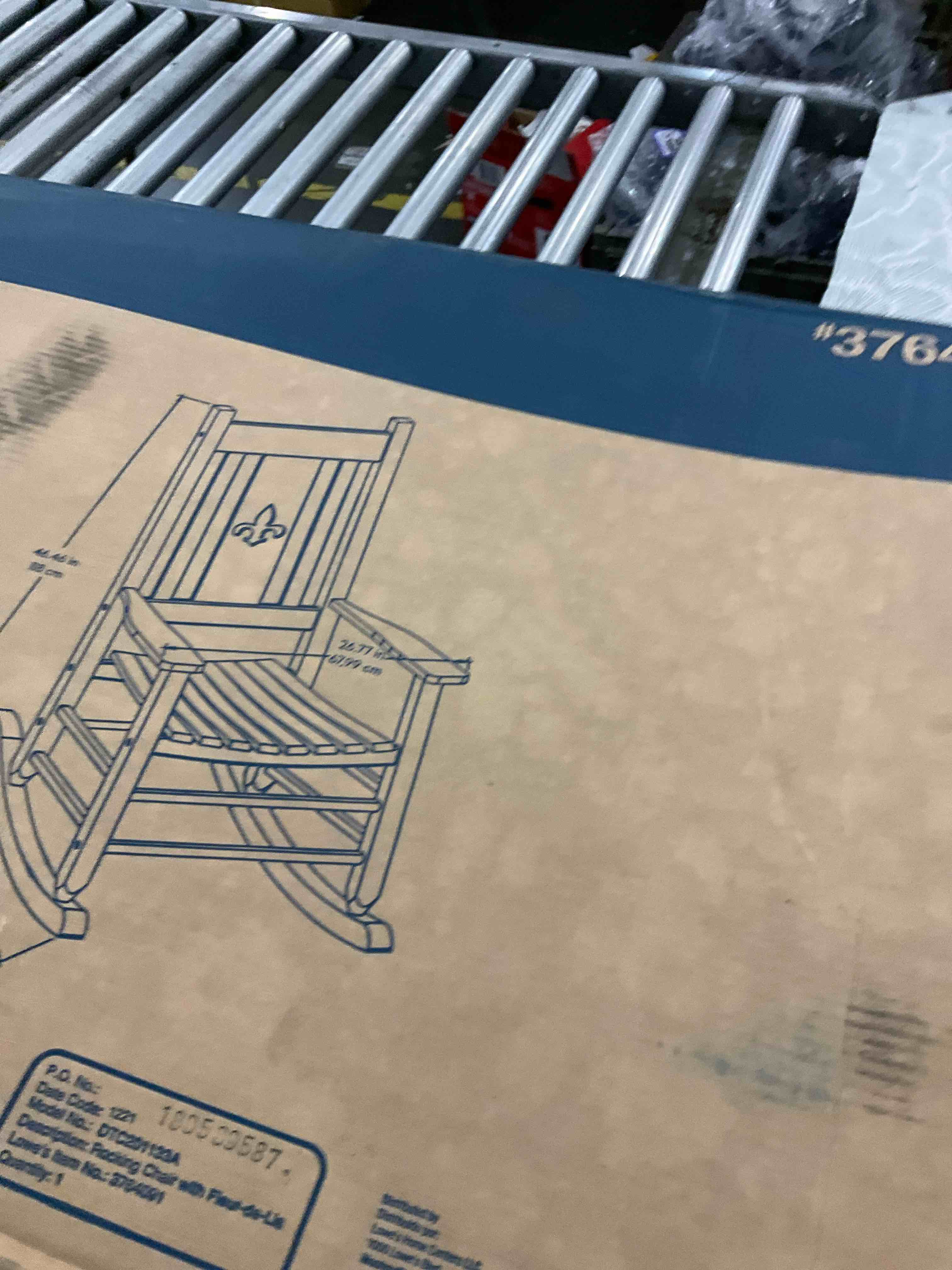 style selections rocking chair 