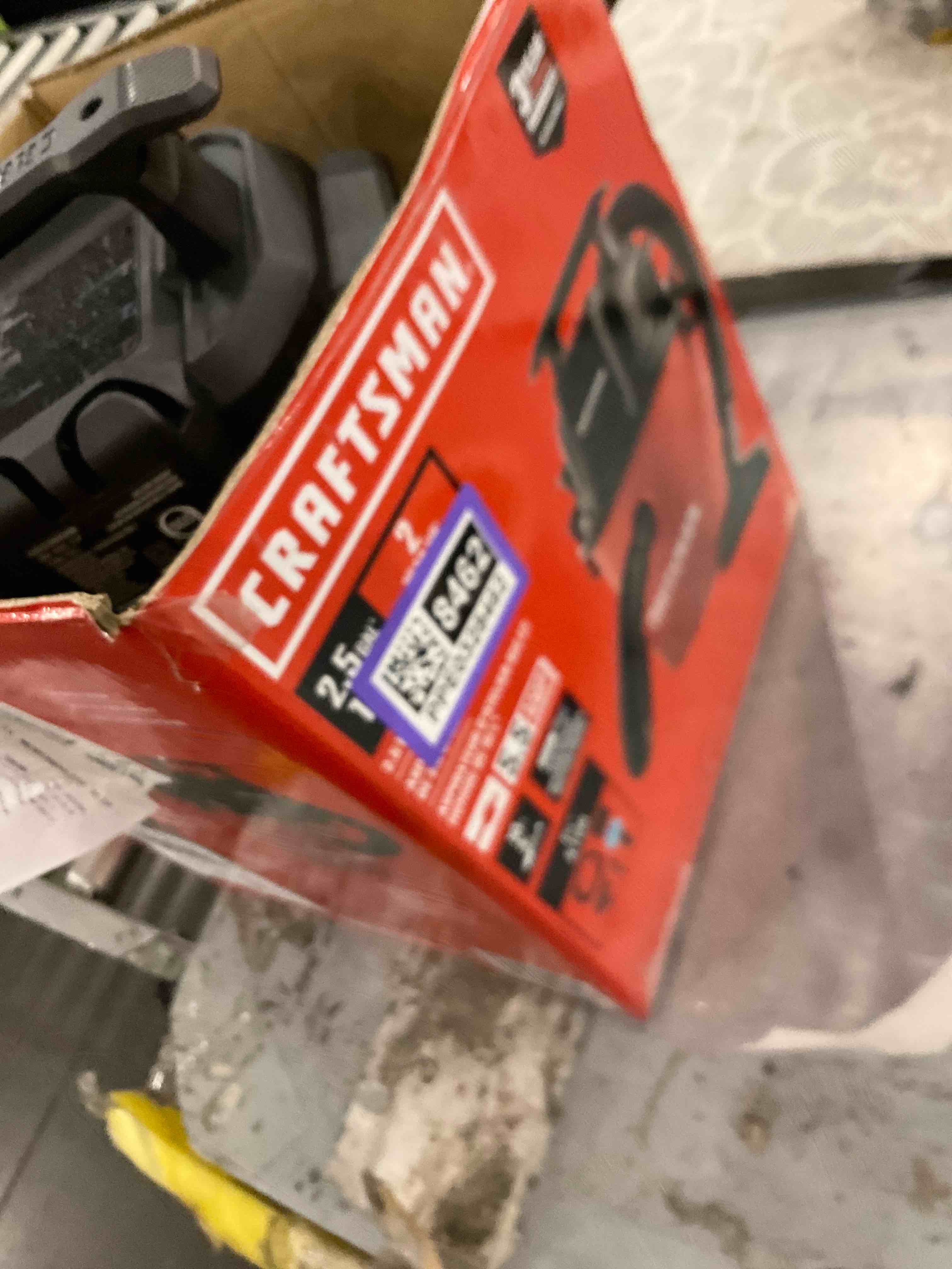 craftman 2.5 gallon wet/dry vacuum