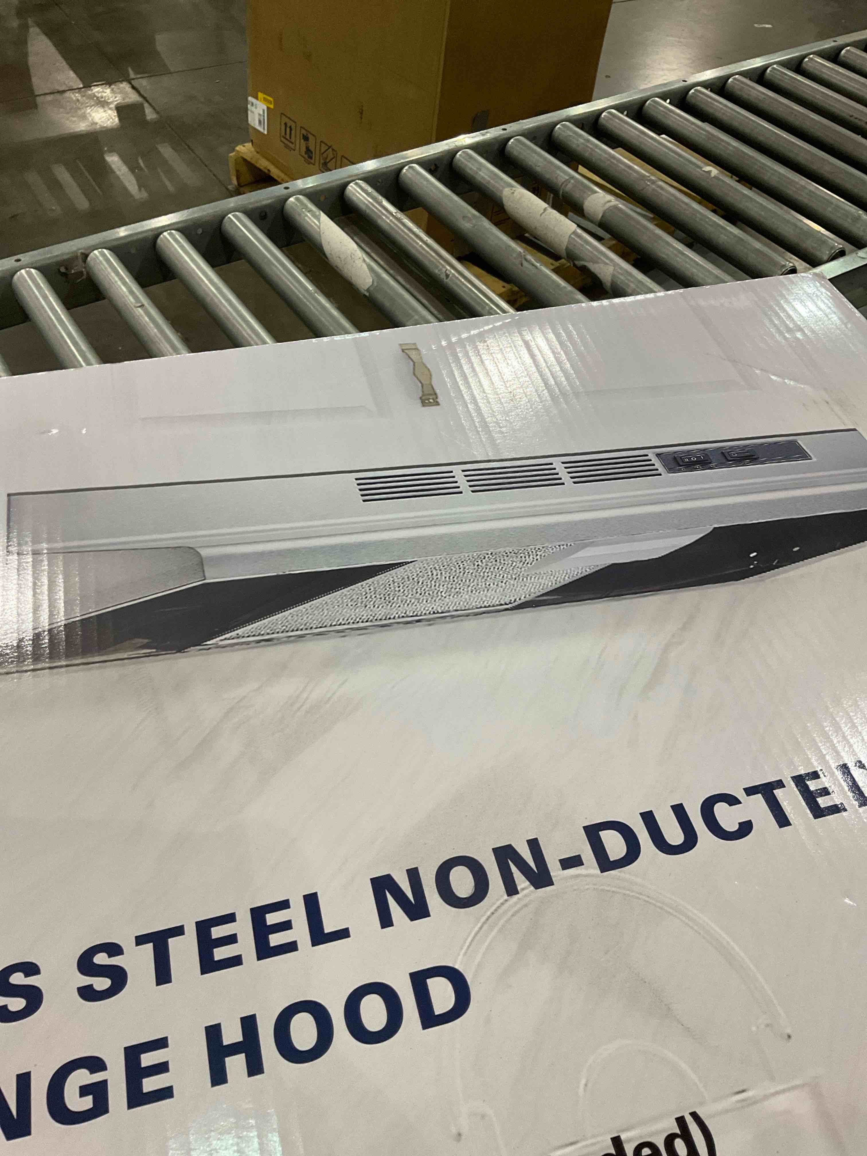 winflo 30 in stainless steel non ducted under cabinet range hood 