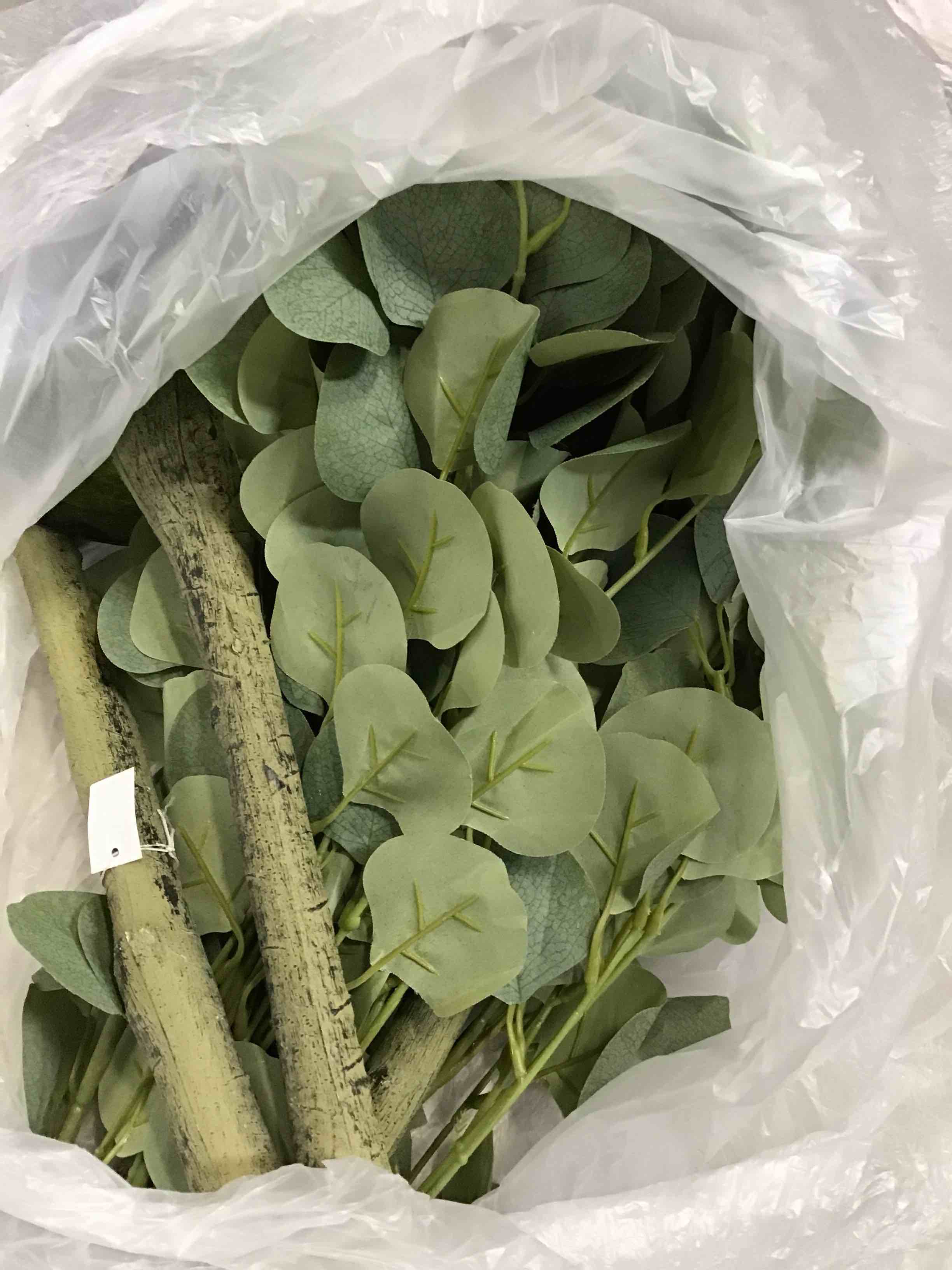 6FT Artificial Eucalyptus Tree Indoor Fake Tree Tall Fake Eucalyptus