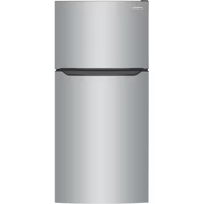 7.2 CU FT TOP MOUNT GARAGE READY FRIDGE, PLATINUM | EFR770-6COM