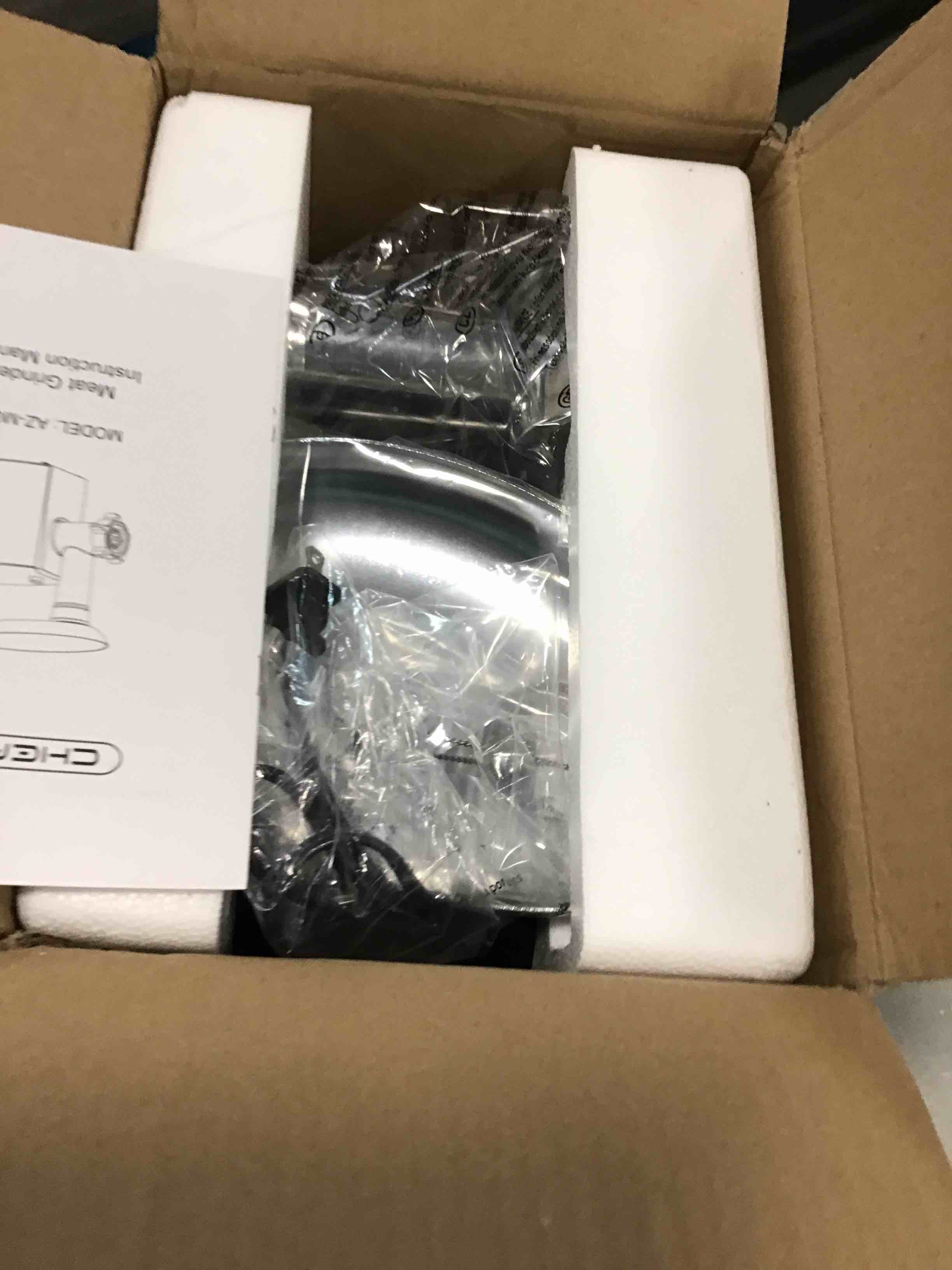 CHEFFANO Meat Grinder, 2600W Max Stainless Steel Meat Grinder Electric