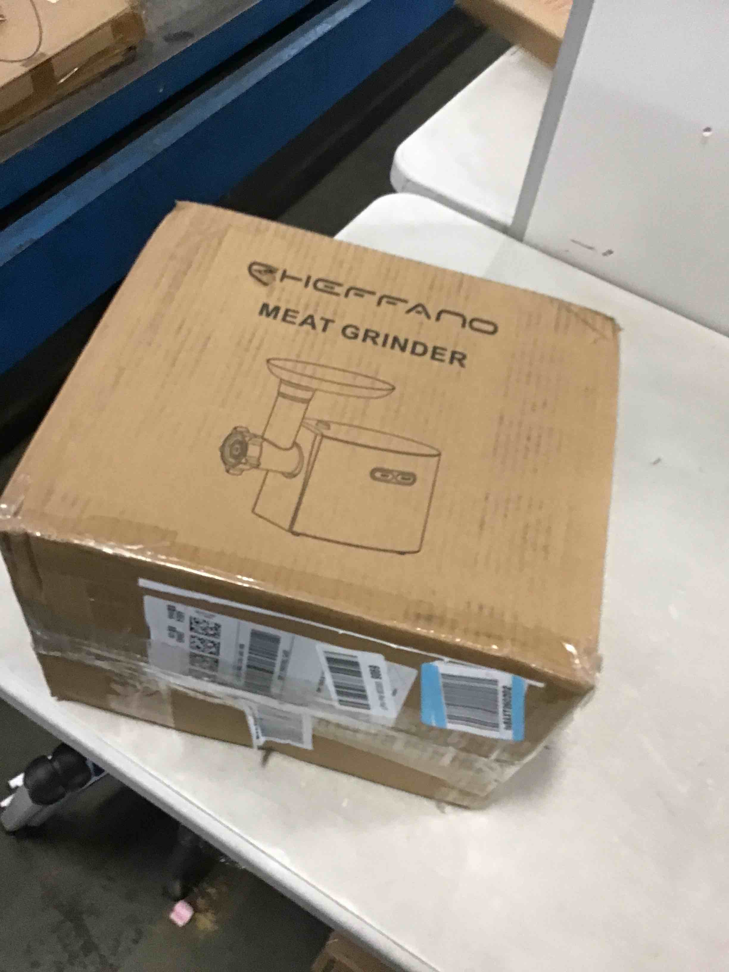 CHEFFANO Meat Grinder, 2600W Max Stainless Steel Meat Grinder Electric