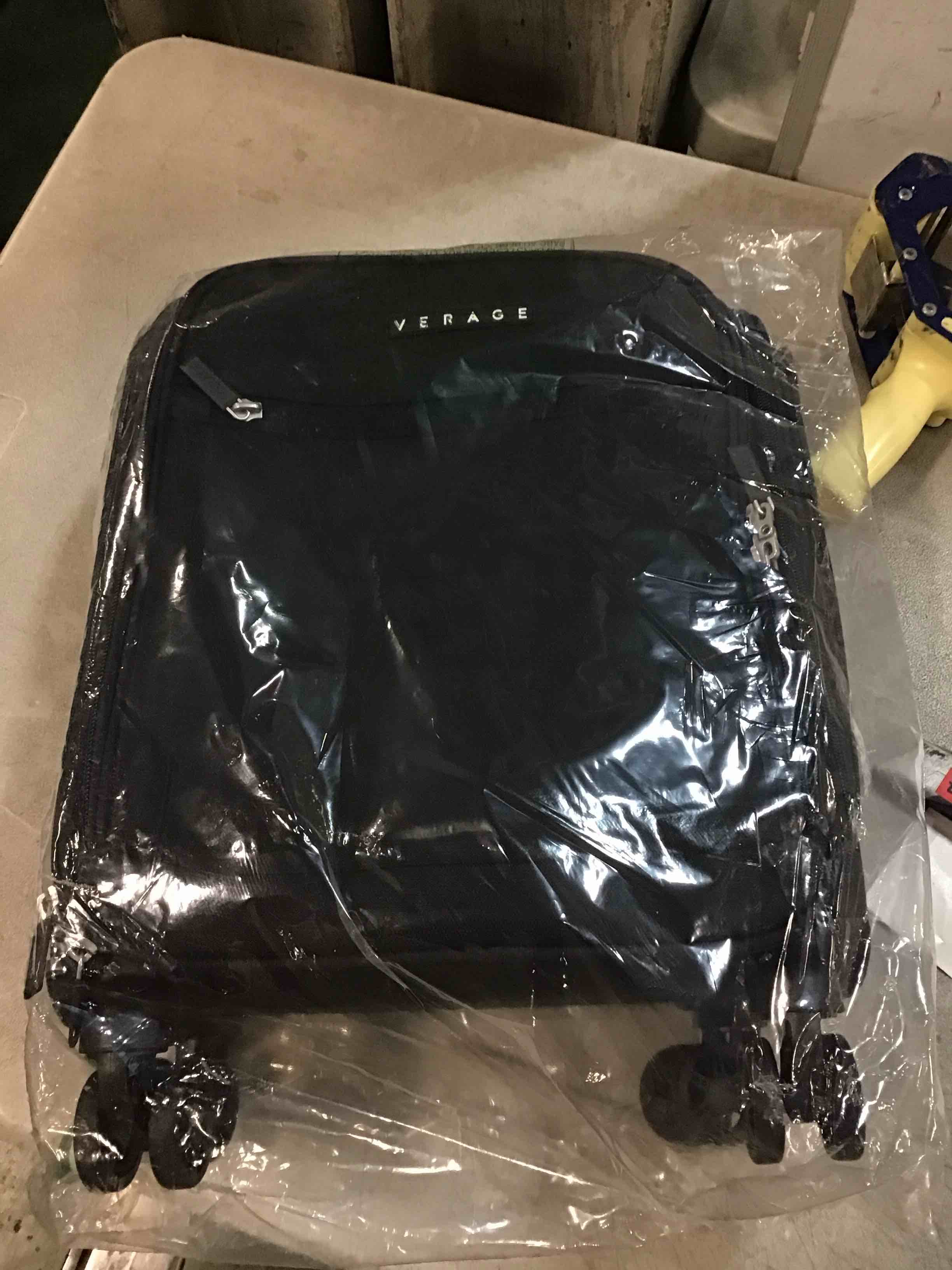 Verage Underseat Carry On Luggage with Spinner Wheels Small Suitcase