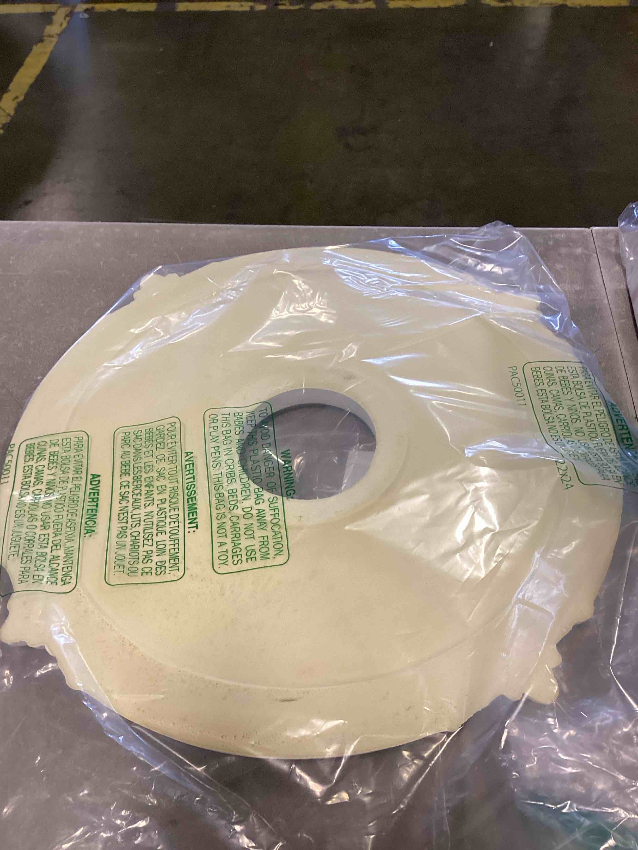 Ekena Millwork CM18ATUWF Attica Ceiling Medallion, Ultra Pure White