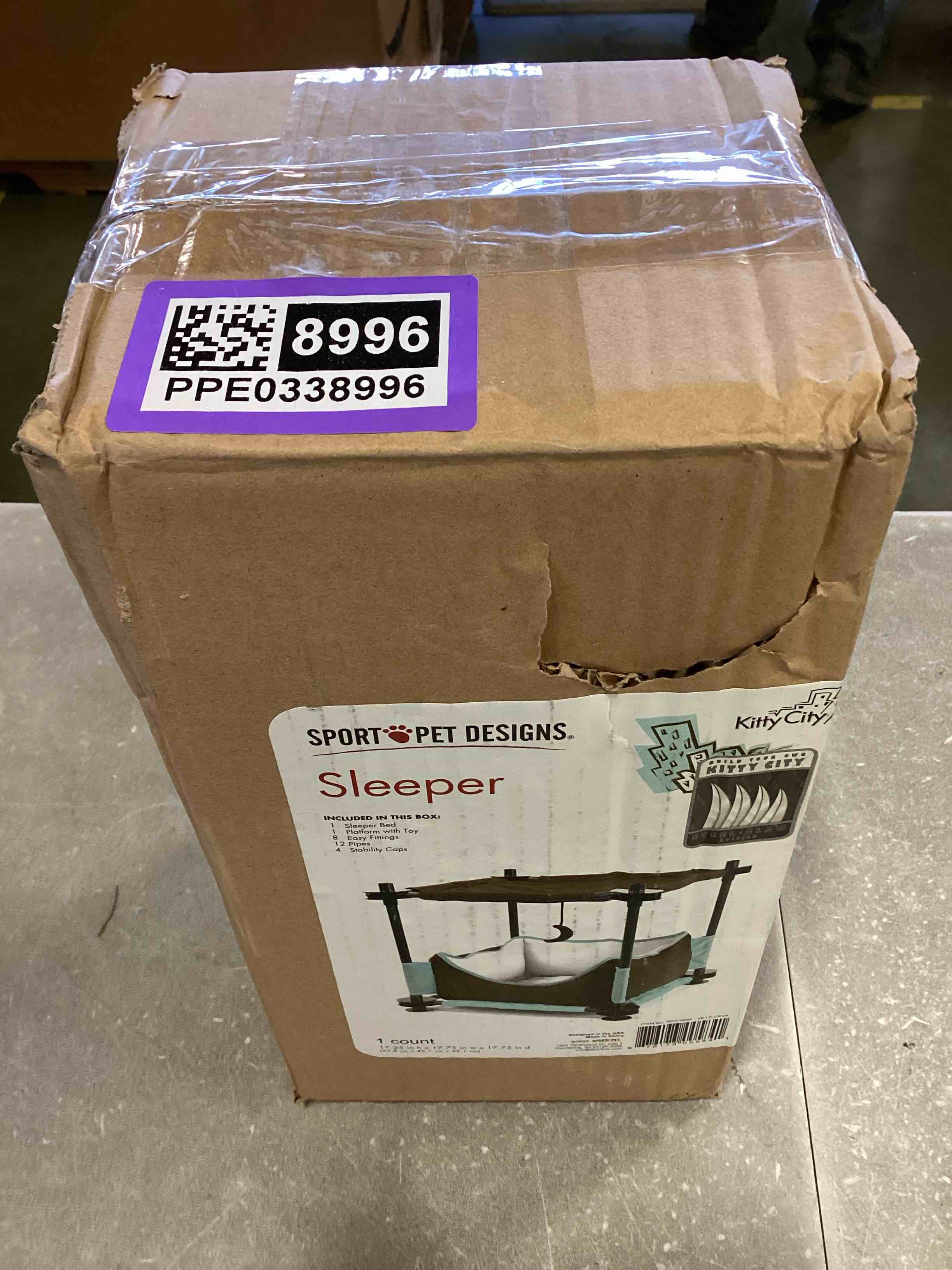 Kitty City Claw Indoor and Outdoor Mega Kit Cat Furniture, Cat Sleeper