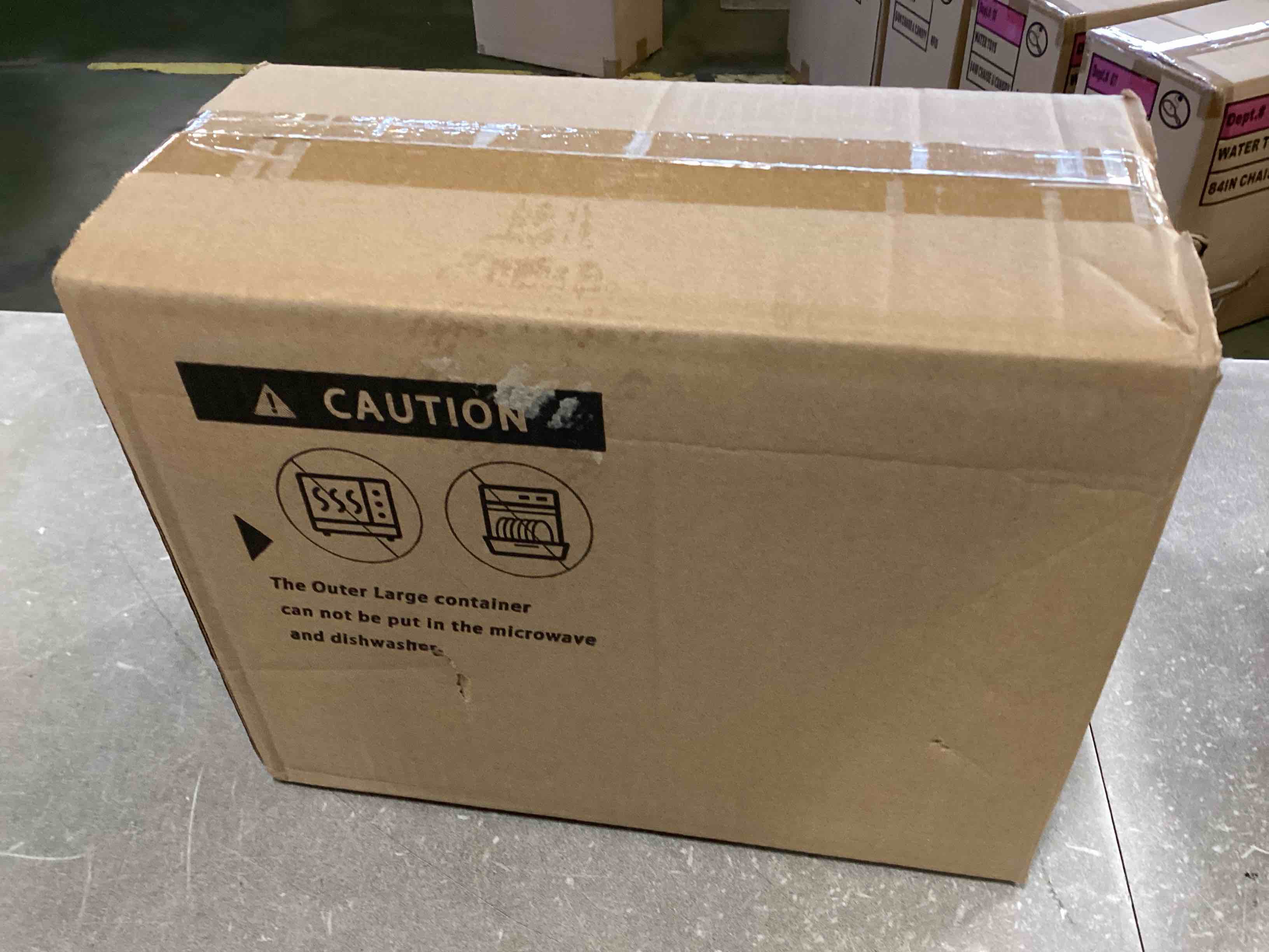 Eanpet 2Pack Divided Veggie Tray with Lid and Handle 8 Compartment