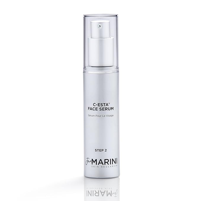 (UNKNOWN EXPIRATION) Jan Marini Skin Research C-ESTA Serum - Antioxidant-Rich Beauty Product for Dry, Oily & Normal/Combo Skin - Lifting & Firming Serum with Vitamin C - Serum for Skin Care - 1 fl oz