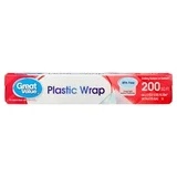 Great Value Plastic Wrap 200sq FT
